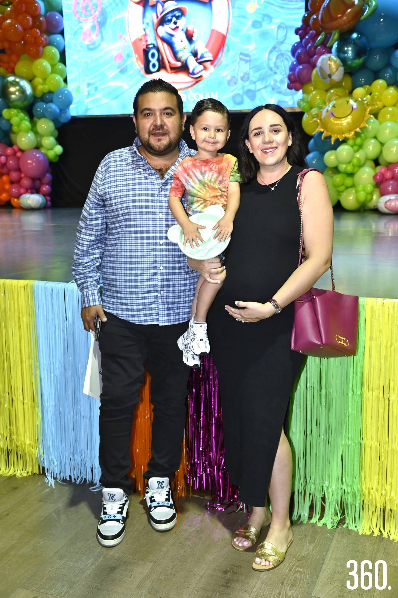 $!José Martínez, José Alfredo Martínez Pepi y Paola Pepi.