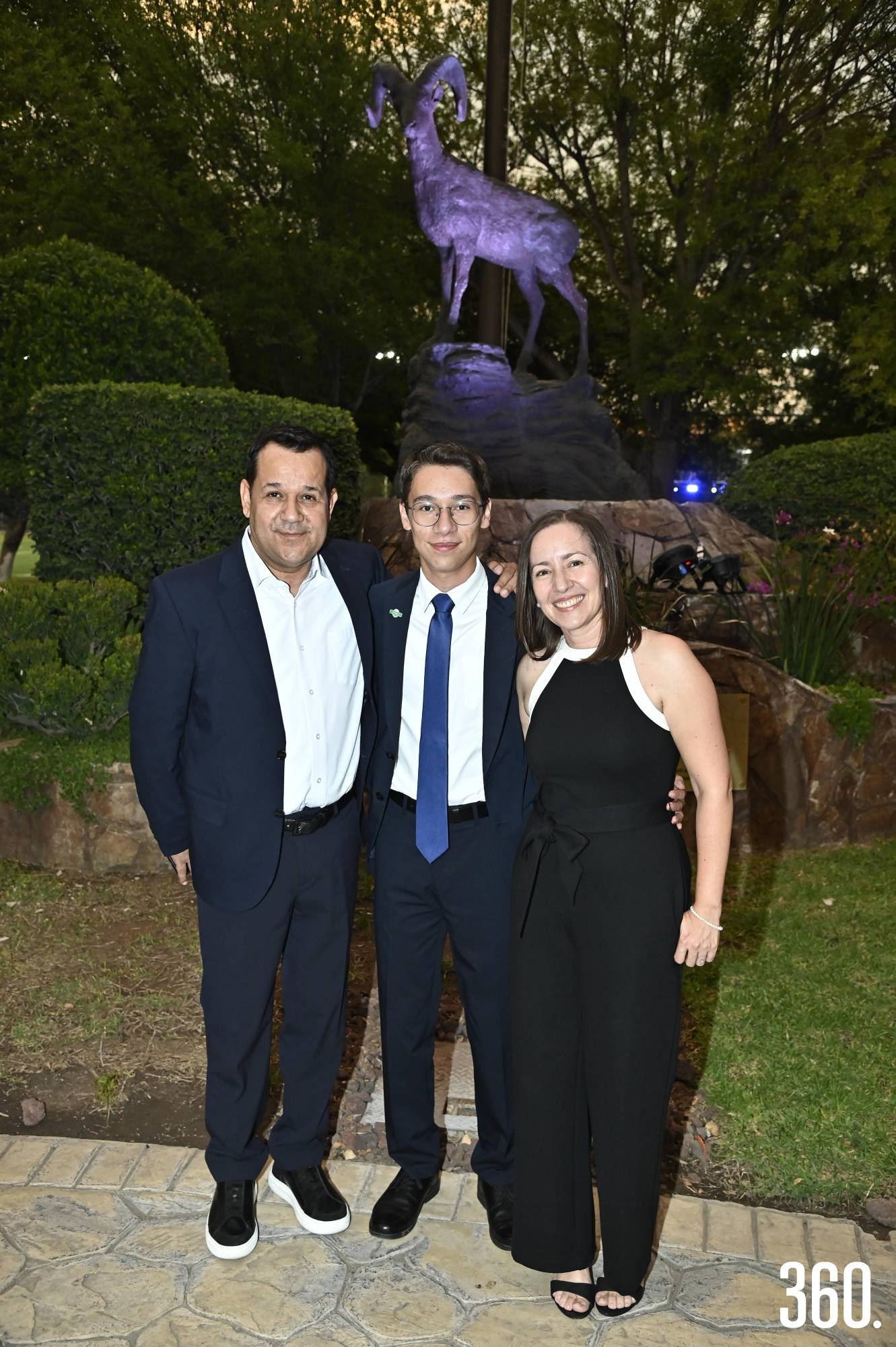 $!Marco y Rodrigo Muñoz y Ana Ingelberts.