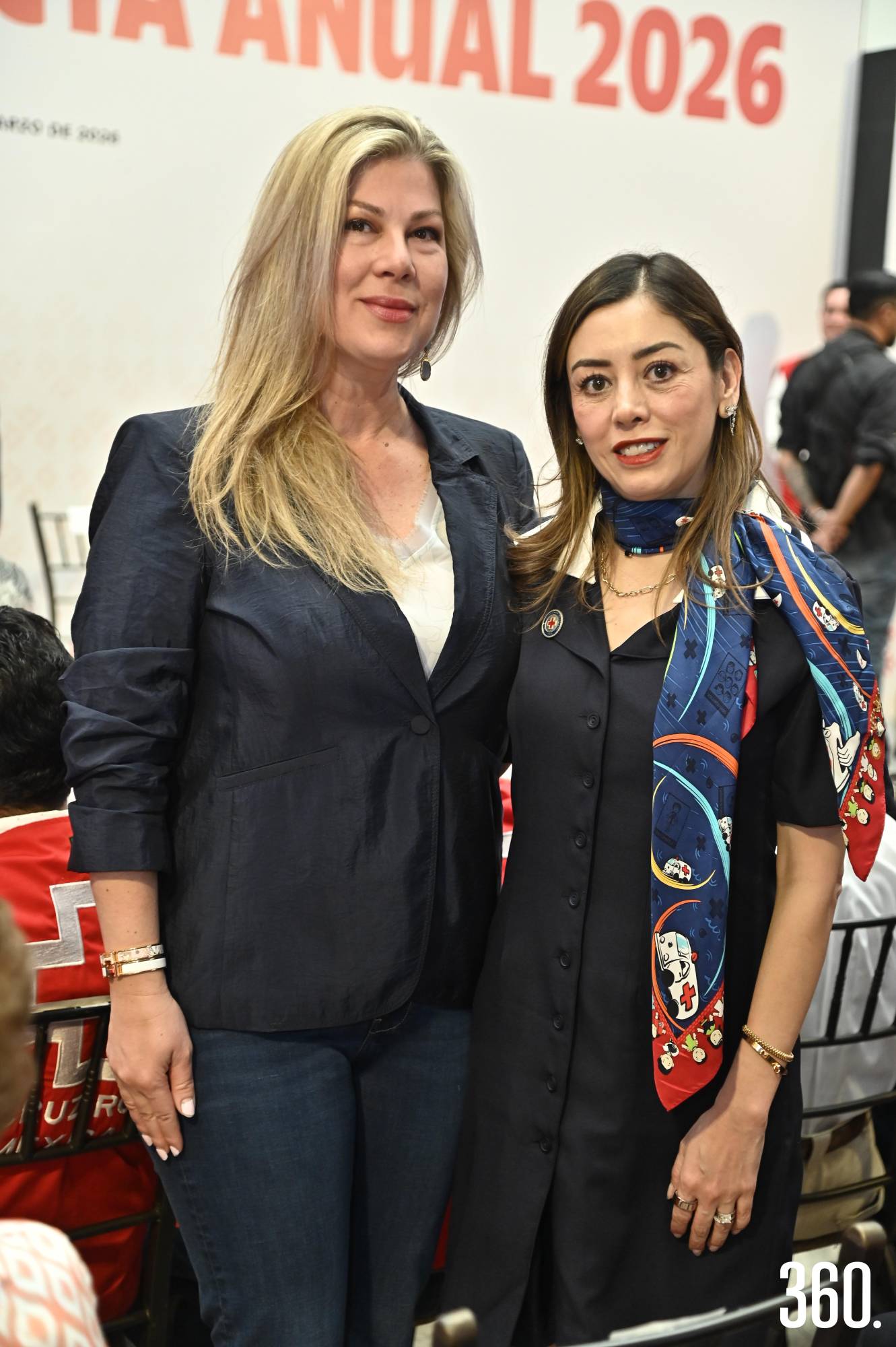 $!Elyn Gustafson y Alicia Medina.