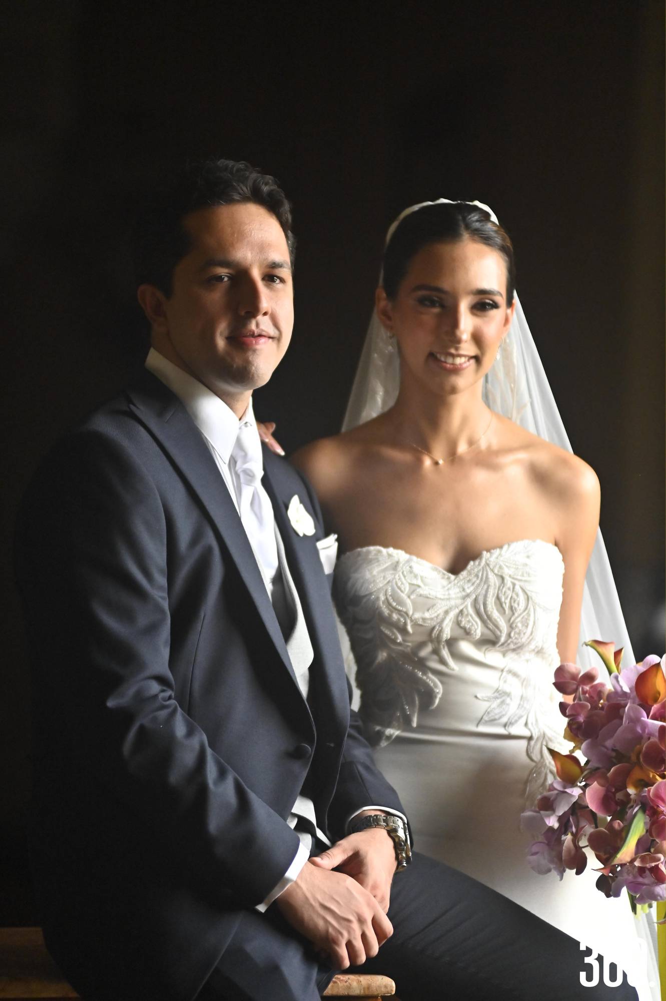 $!Ernesto Aburto Torres y Marianne Argüelles Flores.
