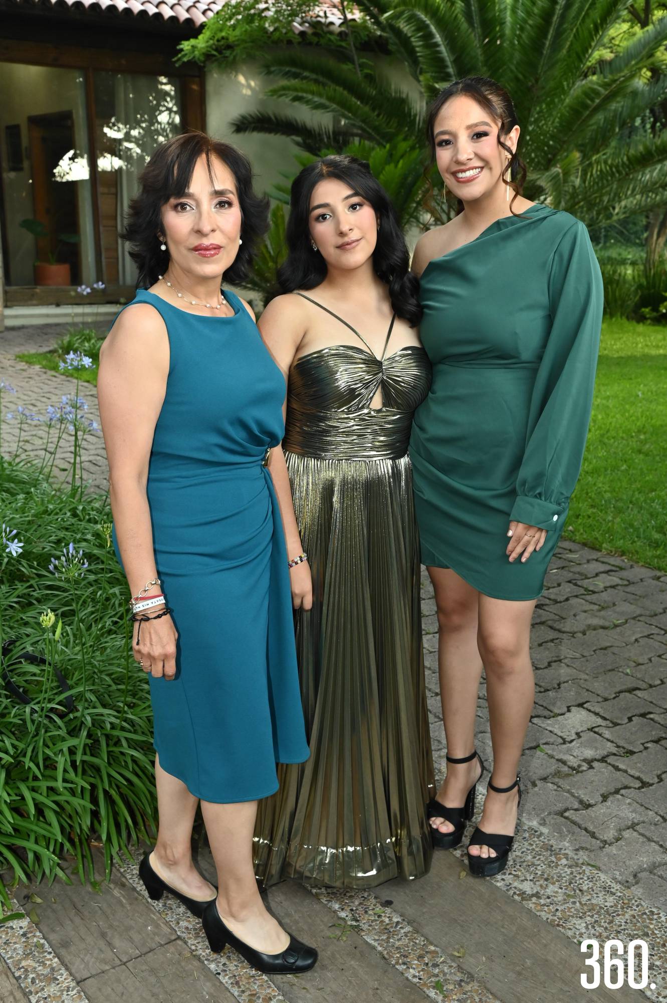 $!Penélope Cueto, Ámbar López y Amaranta López.