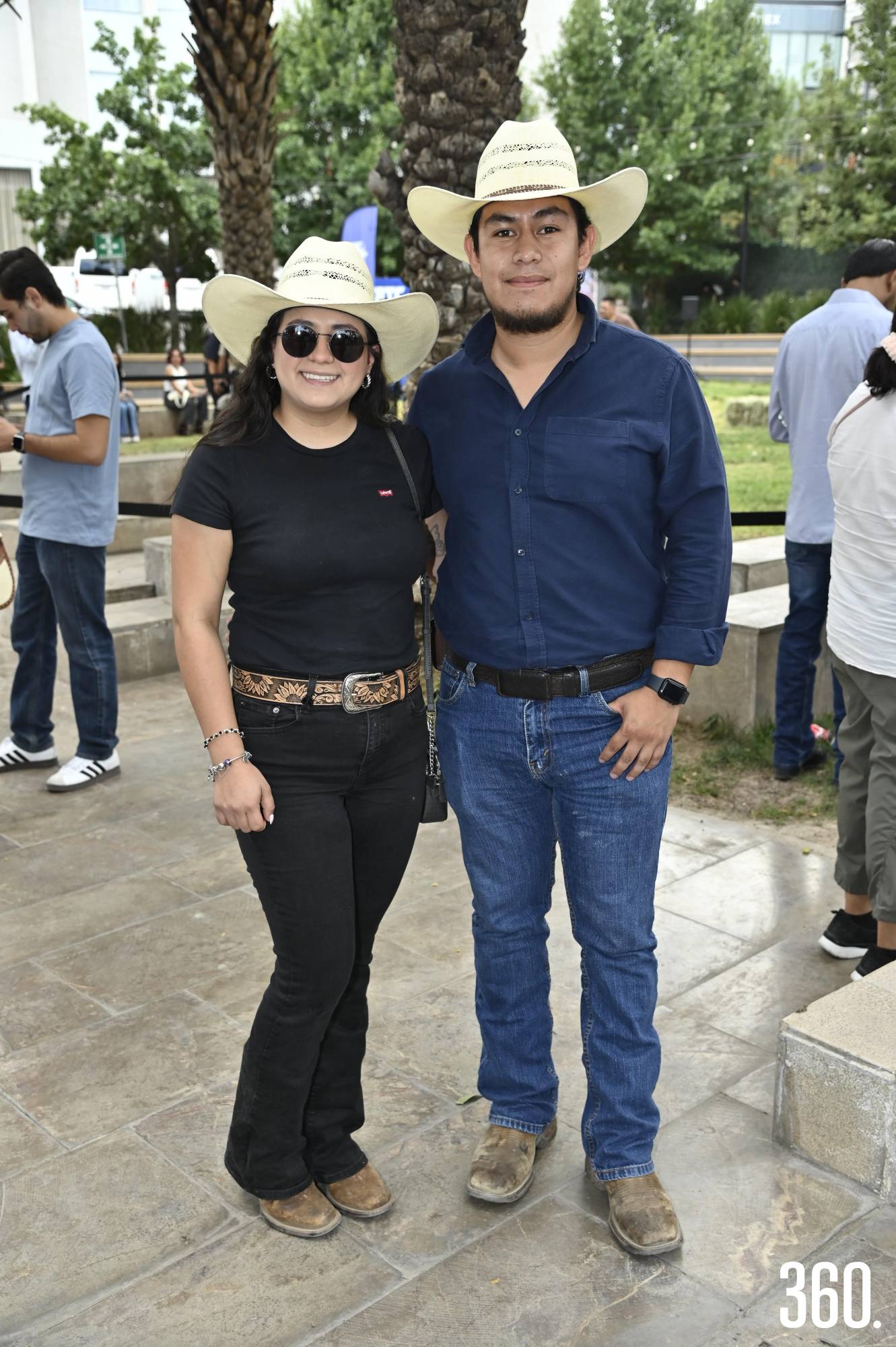 $!Mónica Hernández y Alan Zavala.