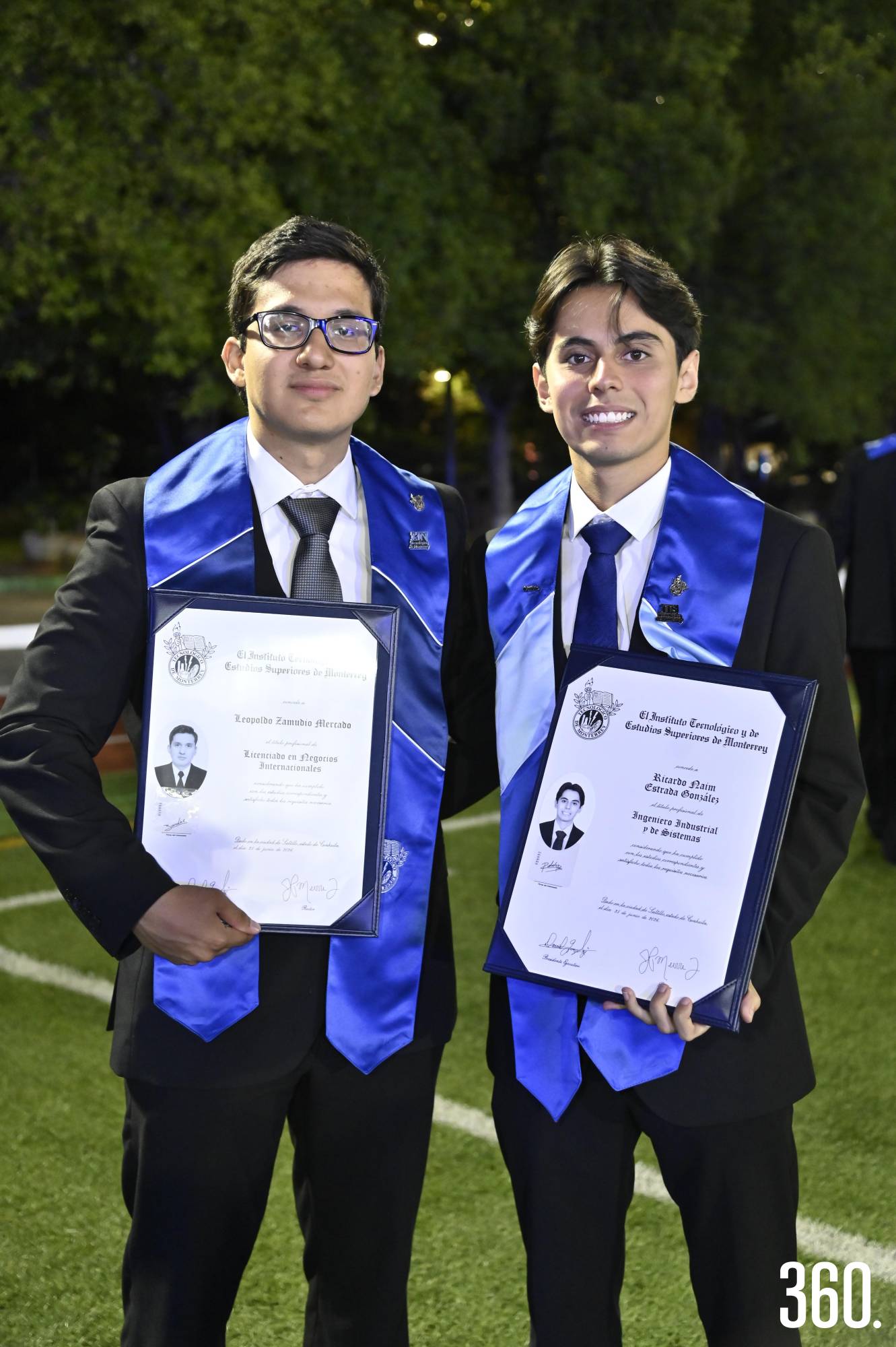$!Leopoldo Zamudio y Ricardo Naim Estrada.