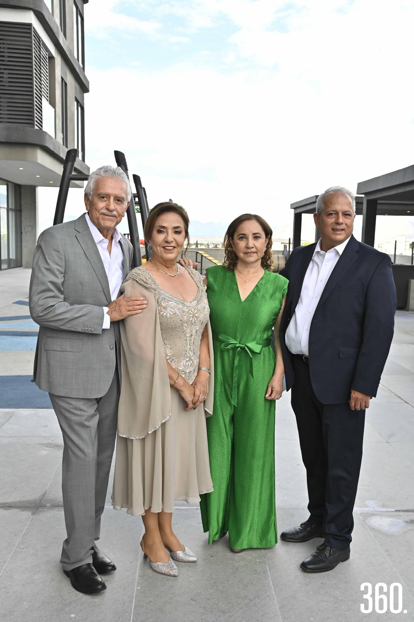 $!Jorge Loredo, Imelda González, María Eugenia Menchaca y Gustavo Adolfo González.