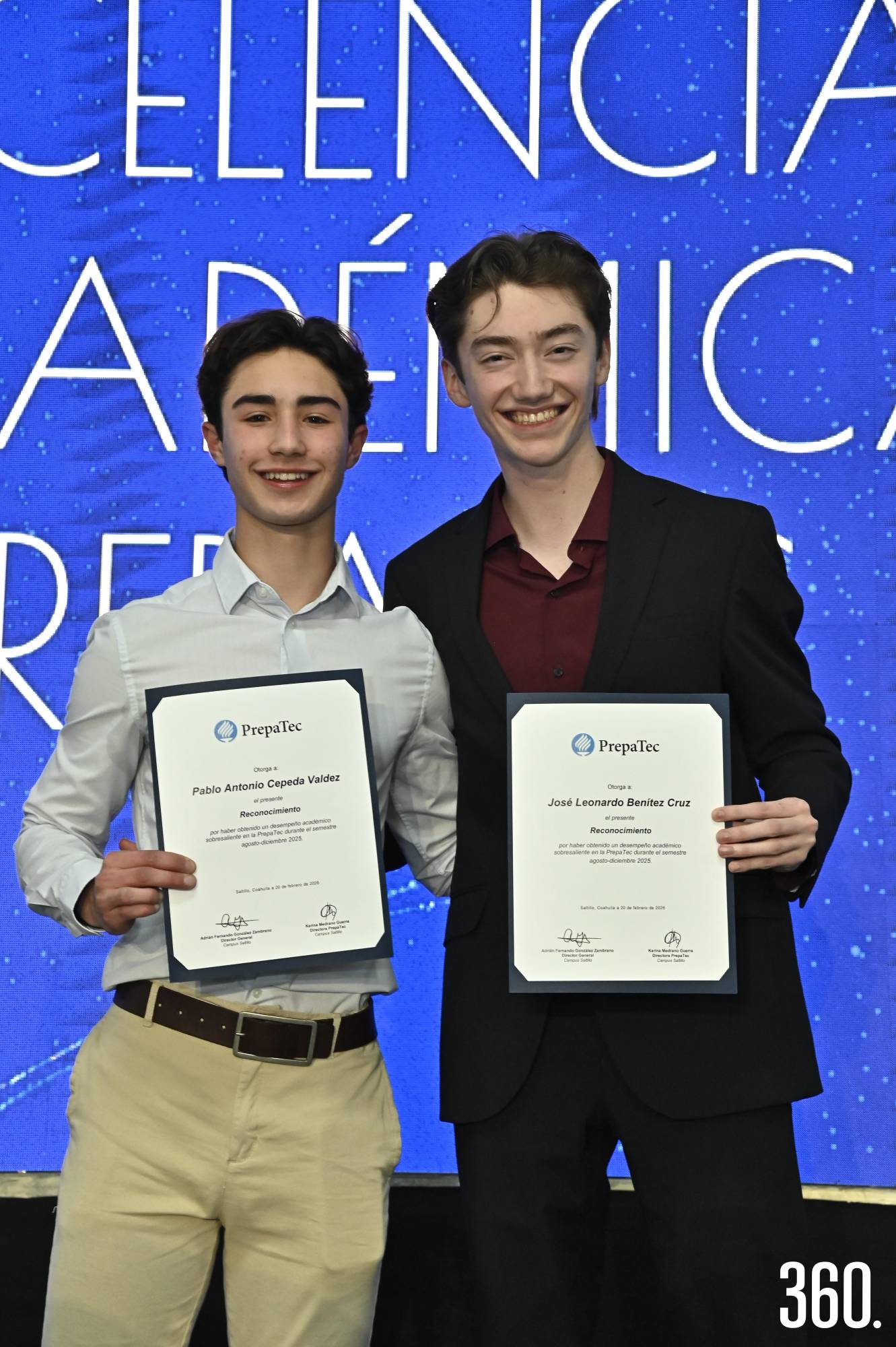 $!Pablo Antonio Cepeda y José Leonardo Benítez.