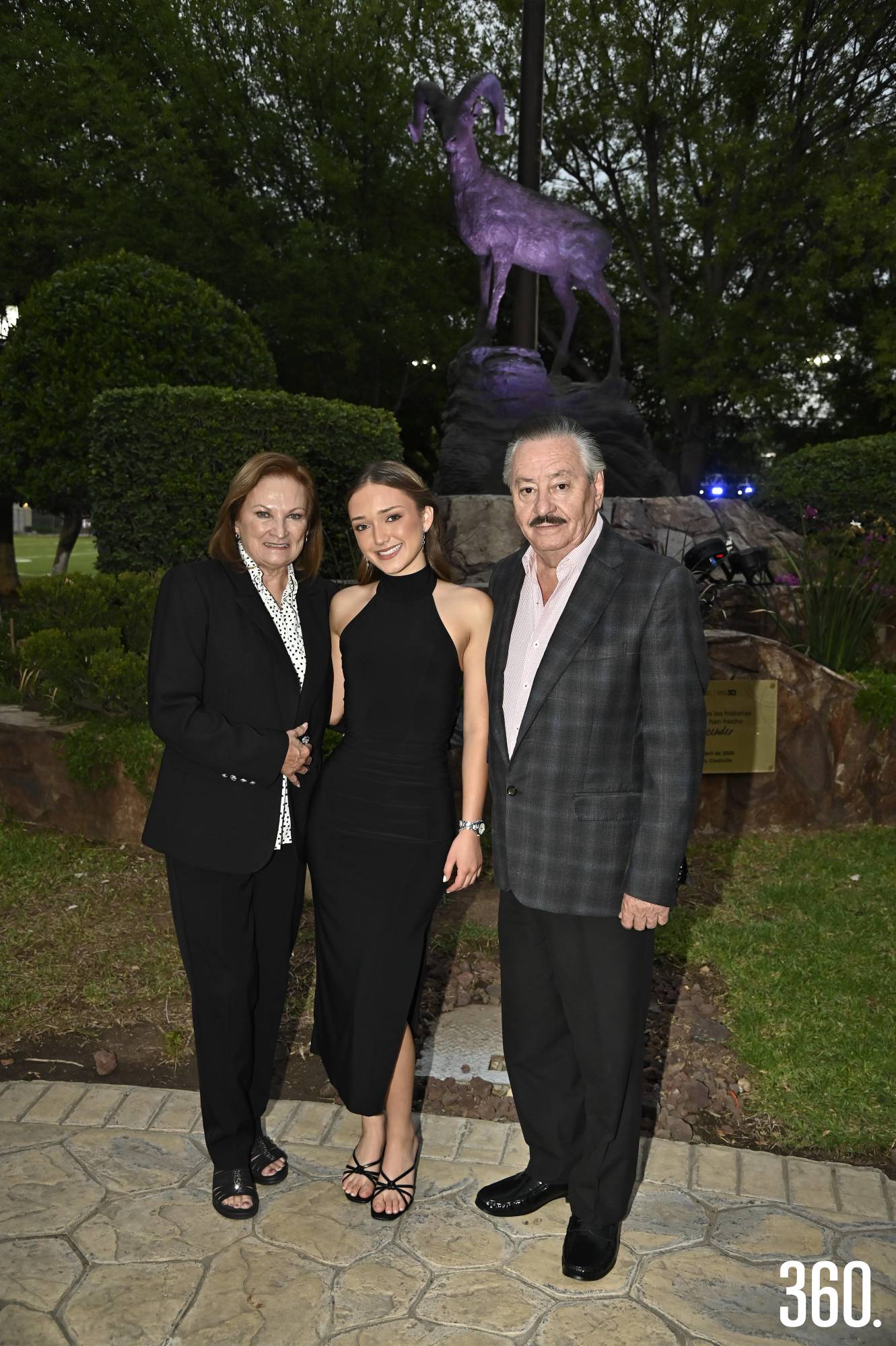 $!Toty Mellado, María Ángela Guajardo y Marco Gómez.