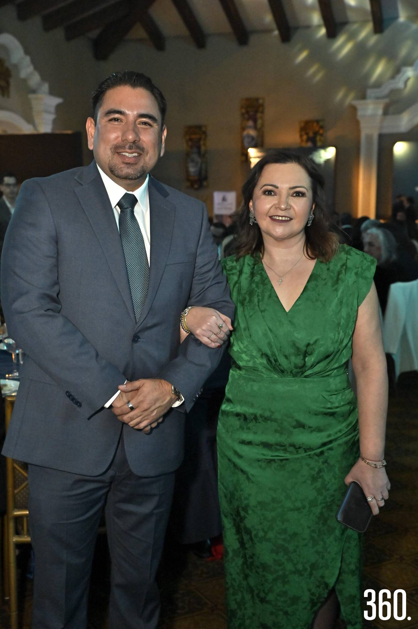 $!Isidoro García y Gloria Siller.