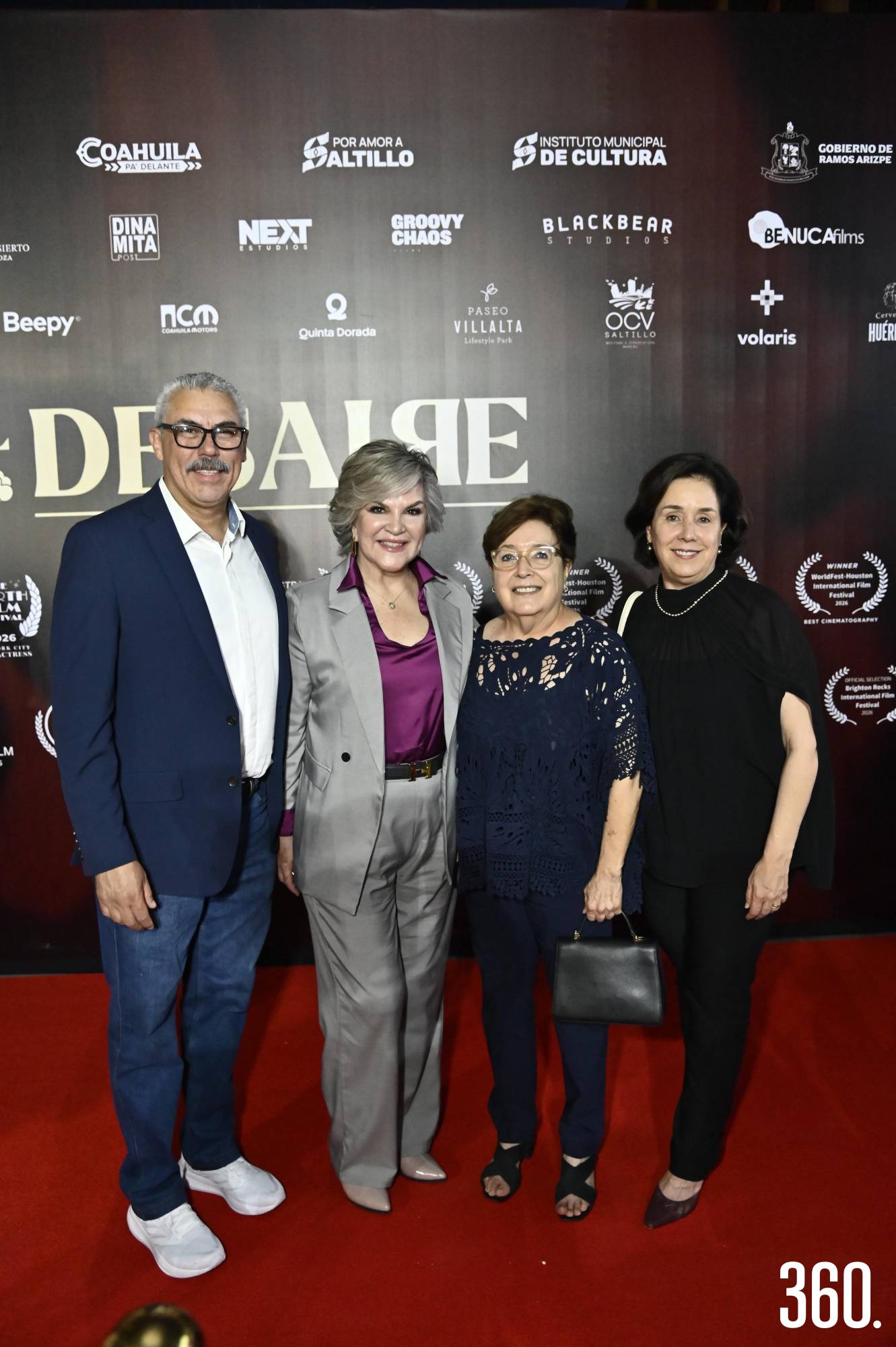 $!Sergio Salazar, Lety Rodarte, Diana Galindo y Luisa Castilla.