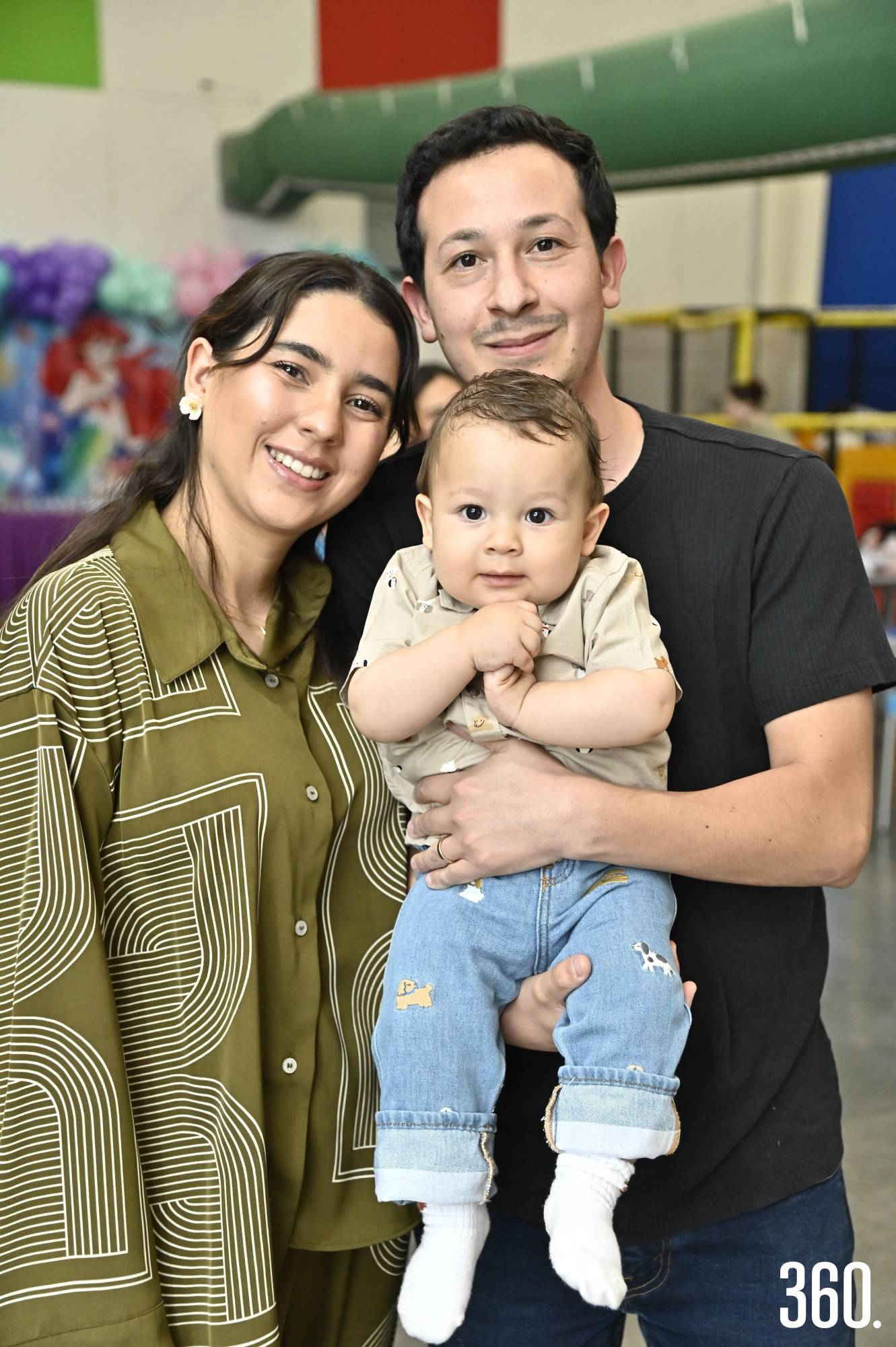 $!Claudia Latapí, Donaldo Dainitín y Donaldo Dainitín Latapí.