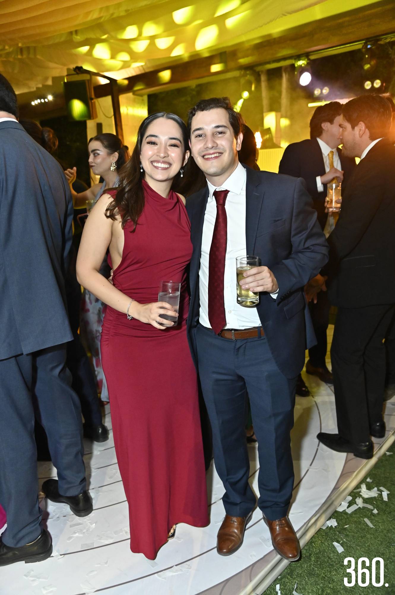 $!María Fernanda Lara y José Raúl Valencia.