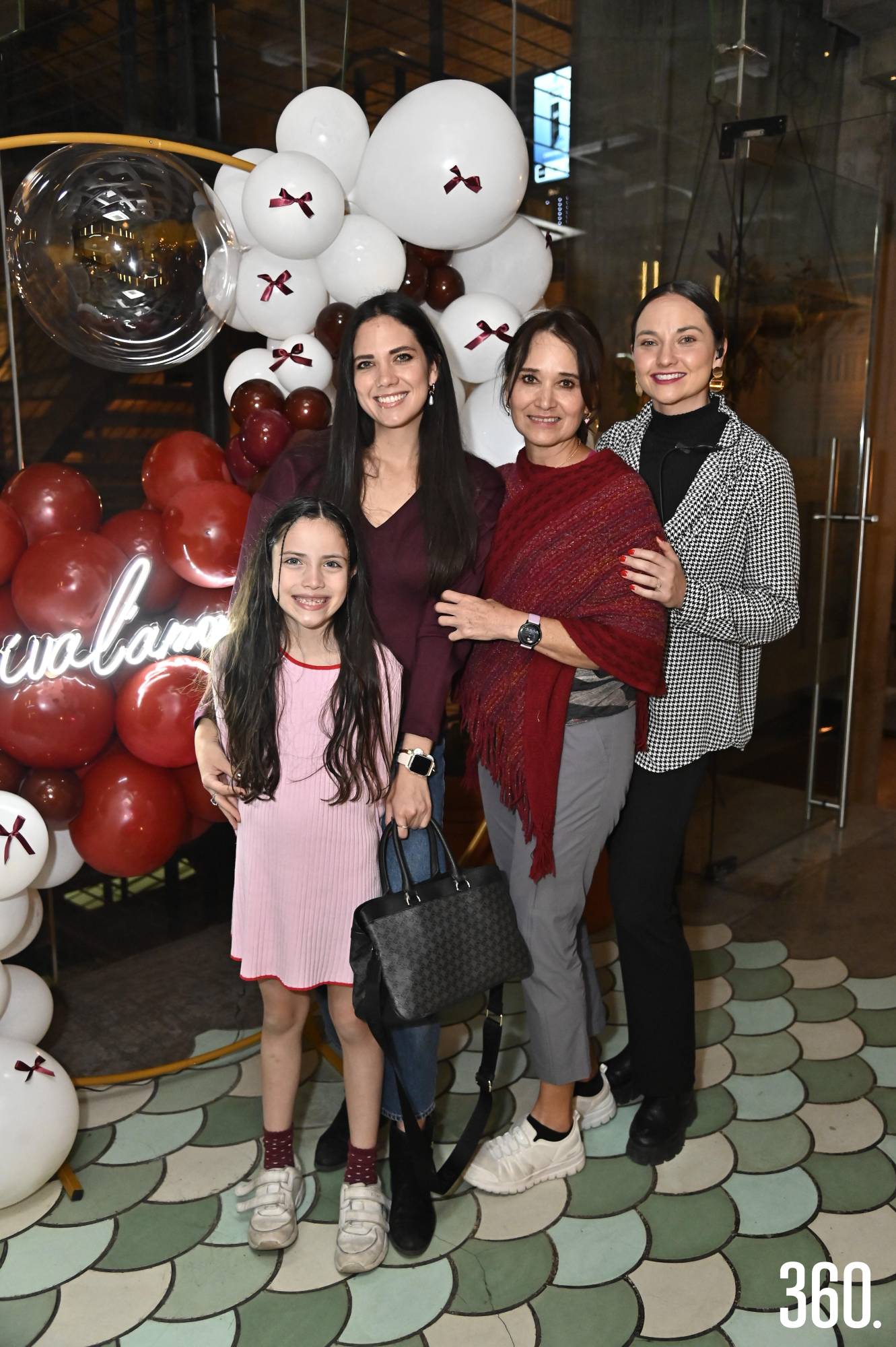 $!Julia Fernanda Prado, Julia Berlanga, Aída Sánchez y Lucía Berlanga.