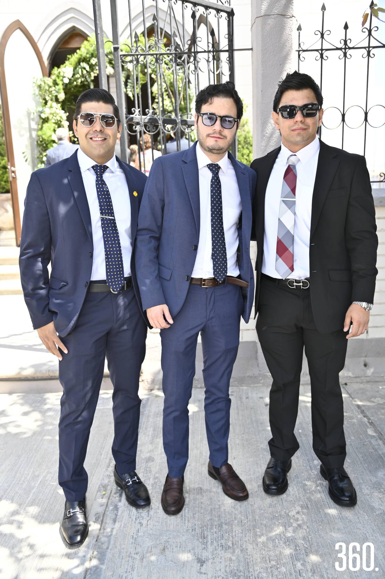 $!Marco Mata, Mario Linares y Diego González.