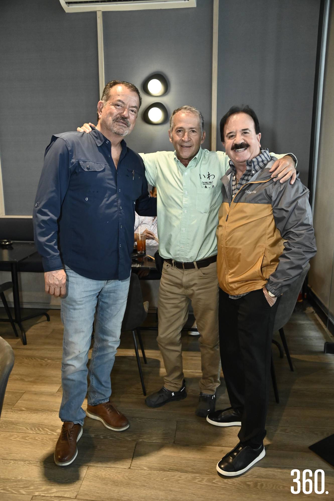 $!Polo González, Héctor López y Abelardo González.