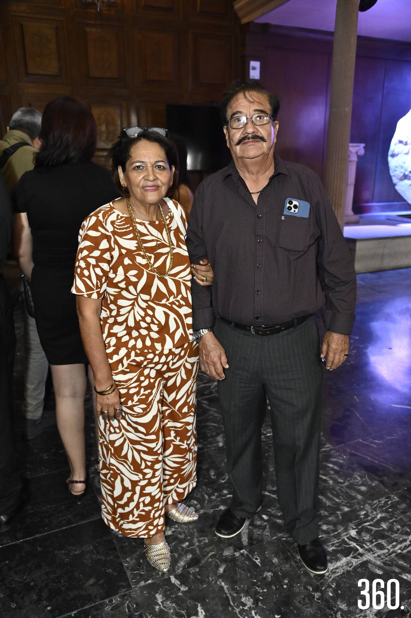 $!Rosy Medina y Julio Eduardo Rodríguez.