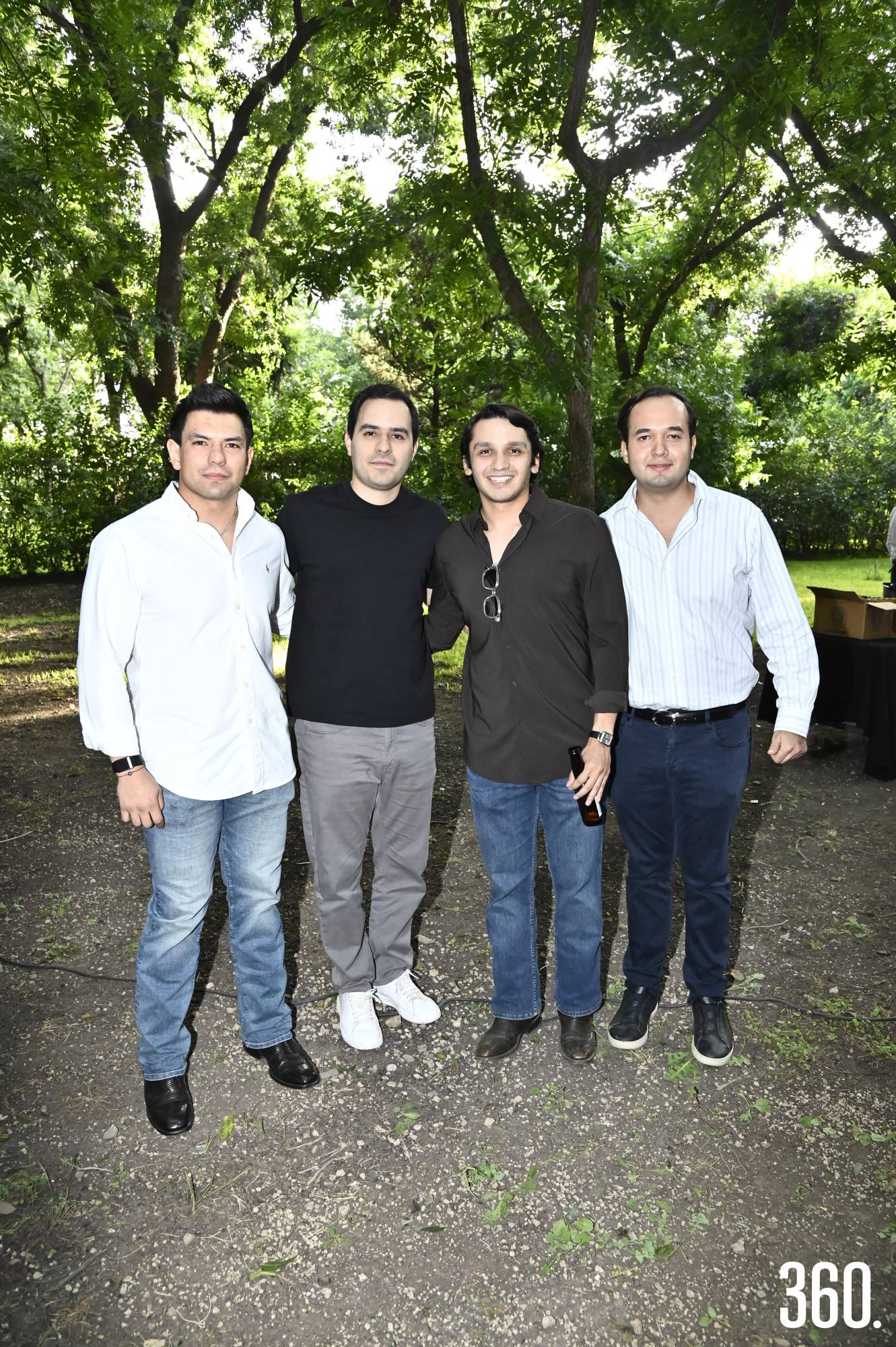 $!Diego y José Andrés González, Luis Zertuche y Carlos Ledezma.