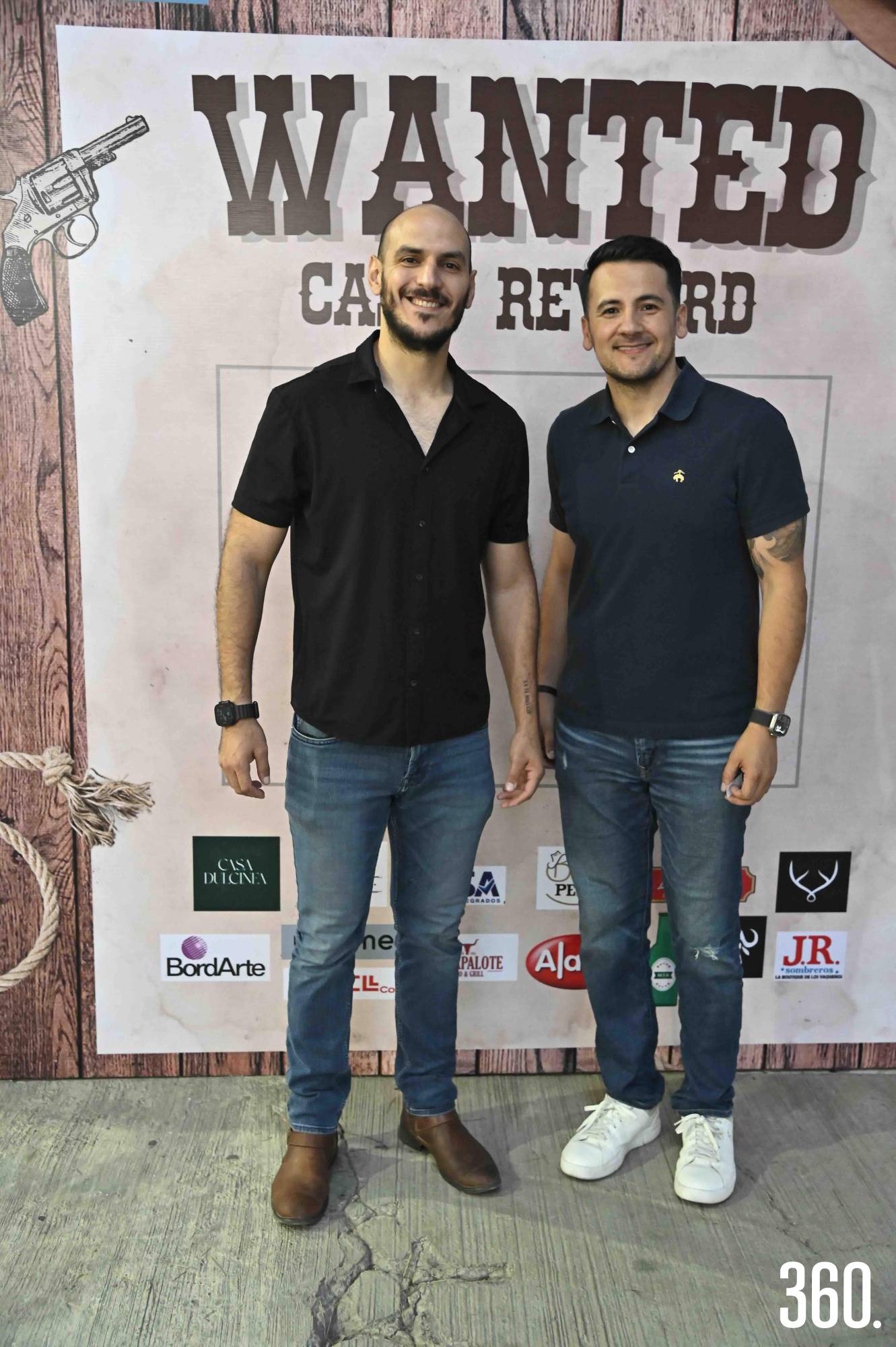 $!Alejandro García y Luis Castañeda.