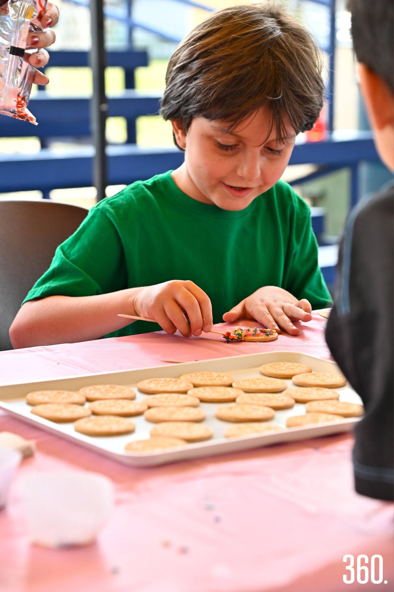 $!Decoraron galletas.