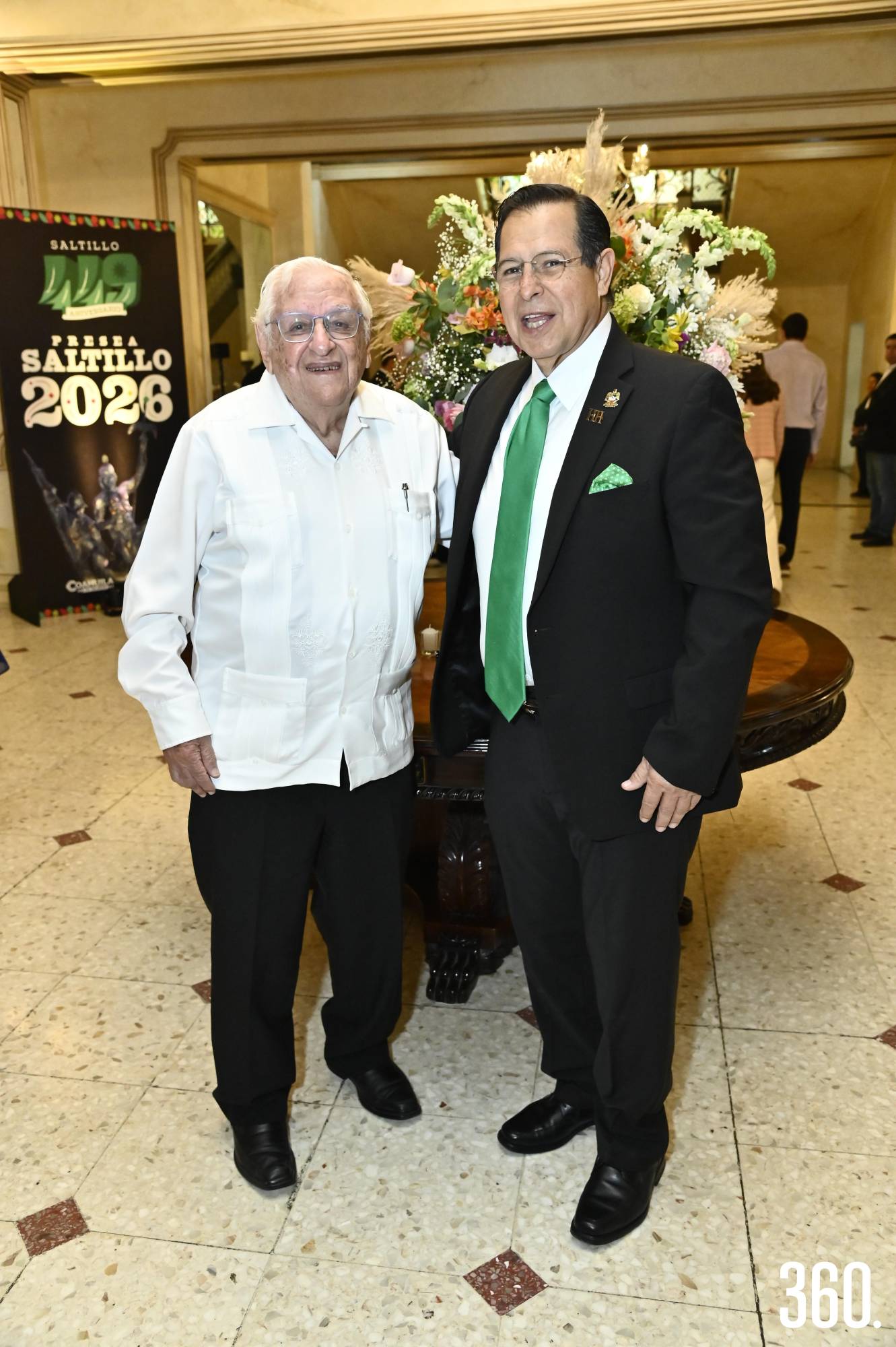 $!Armando Fuentes Aguirre y Héctor Horacio Dávila.