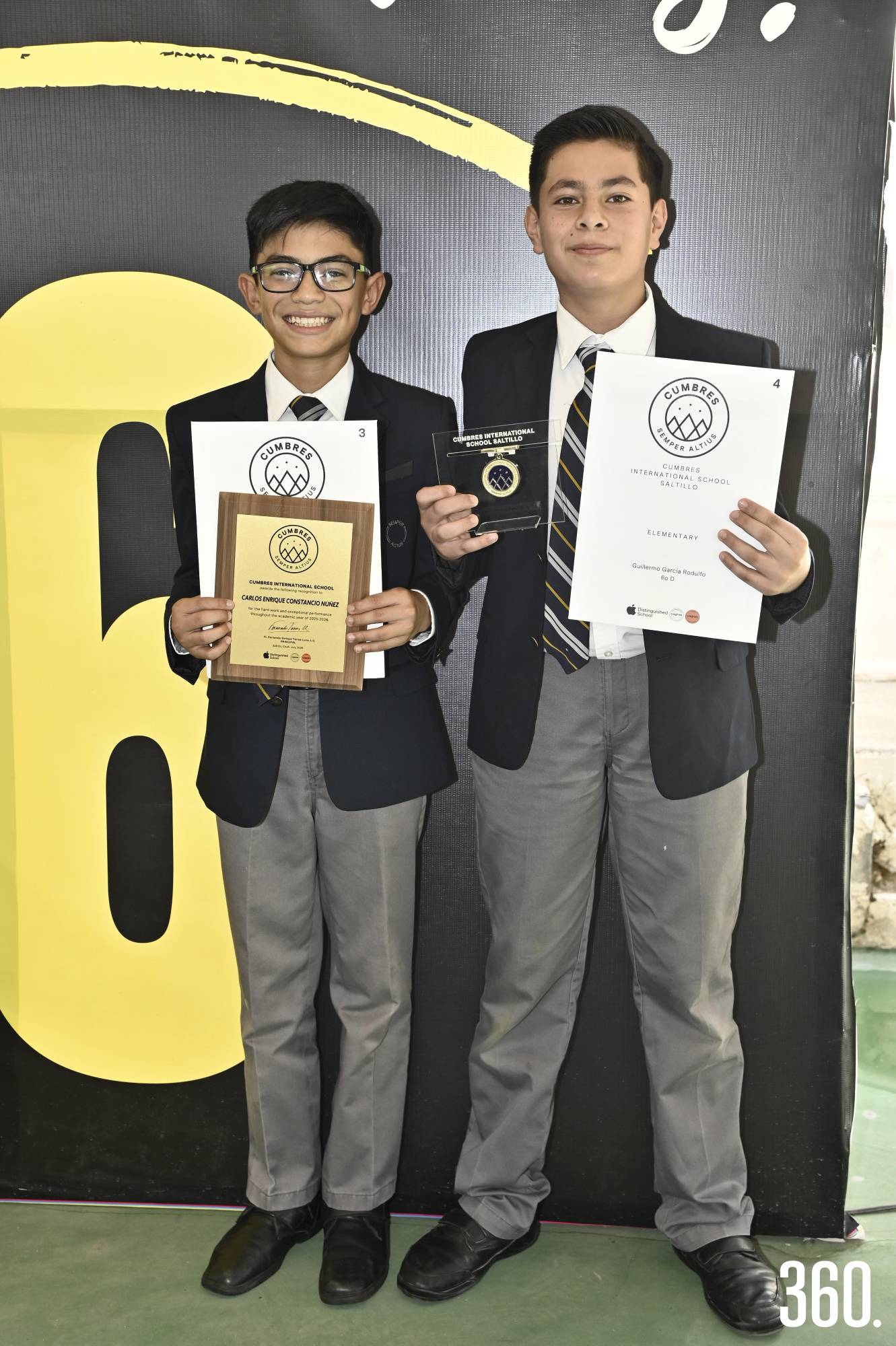 $!Carlos Enrique Constancio y Guillermo García.