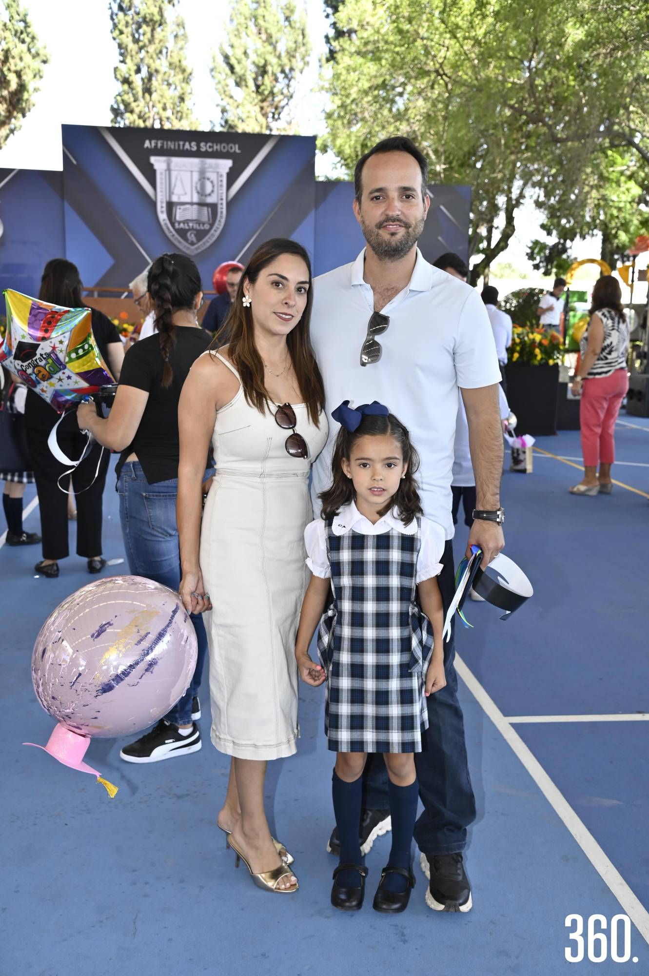 $!Fernanda Valdés, Juan Pablo López y Valeria López.