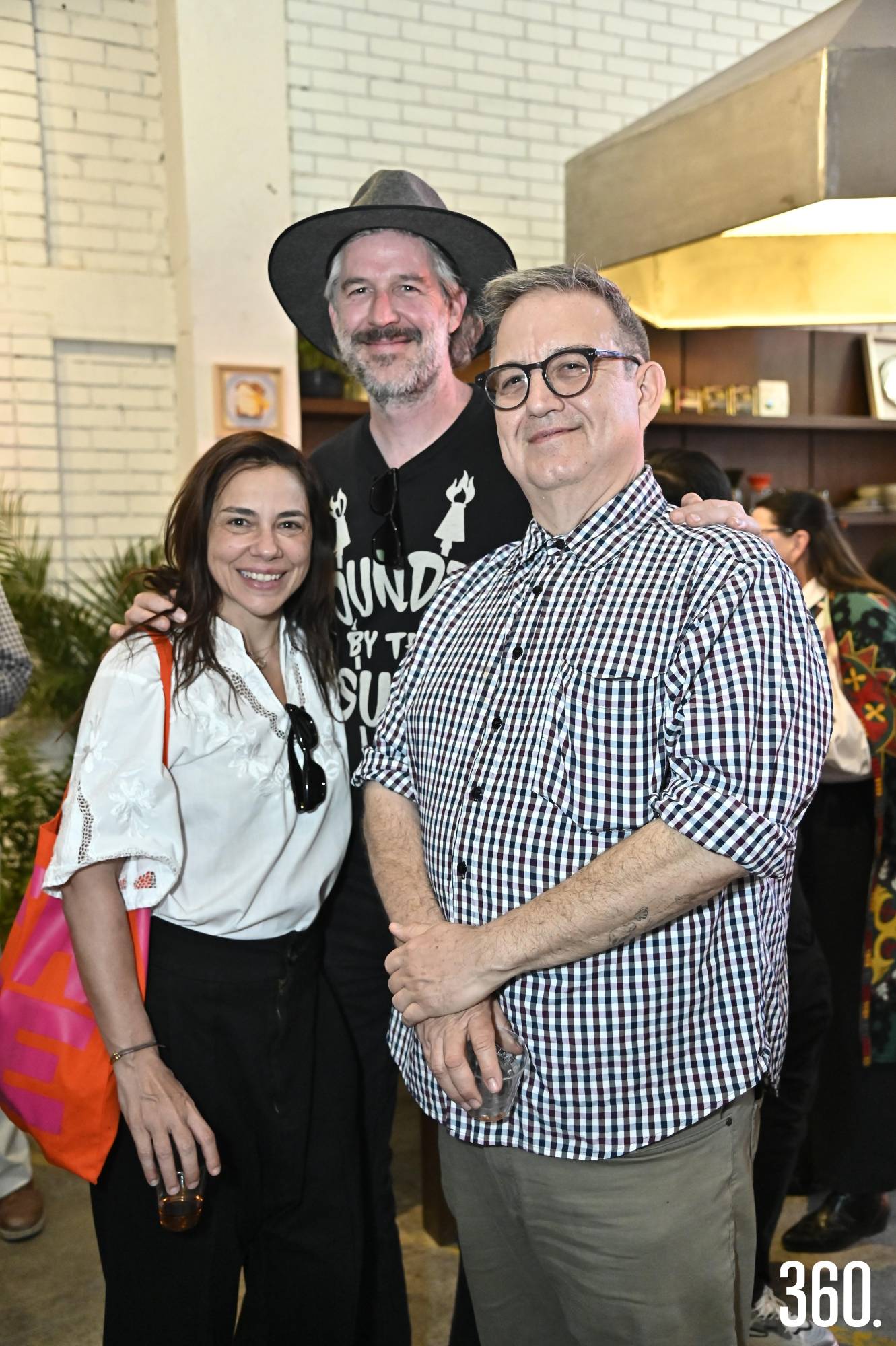 $!Deya Tarno, Salvador Garza y Rodrigo Oyarzola.