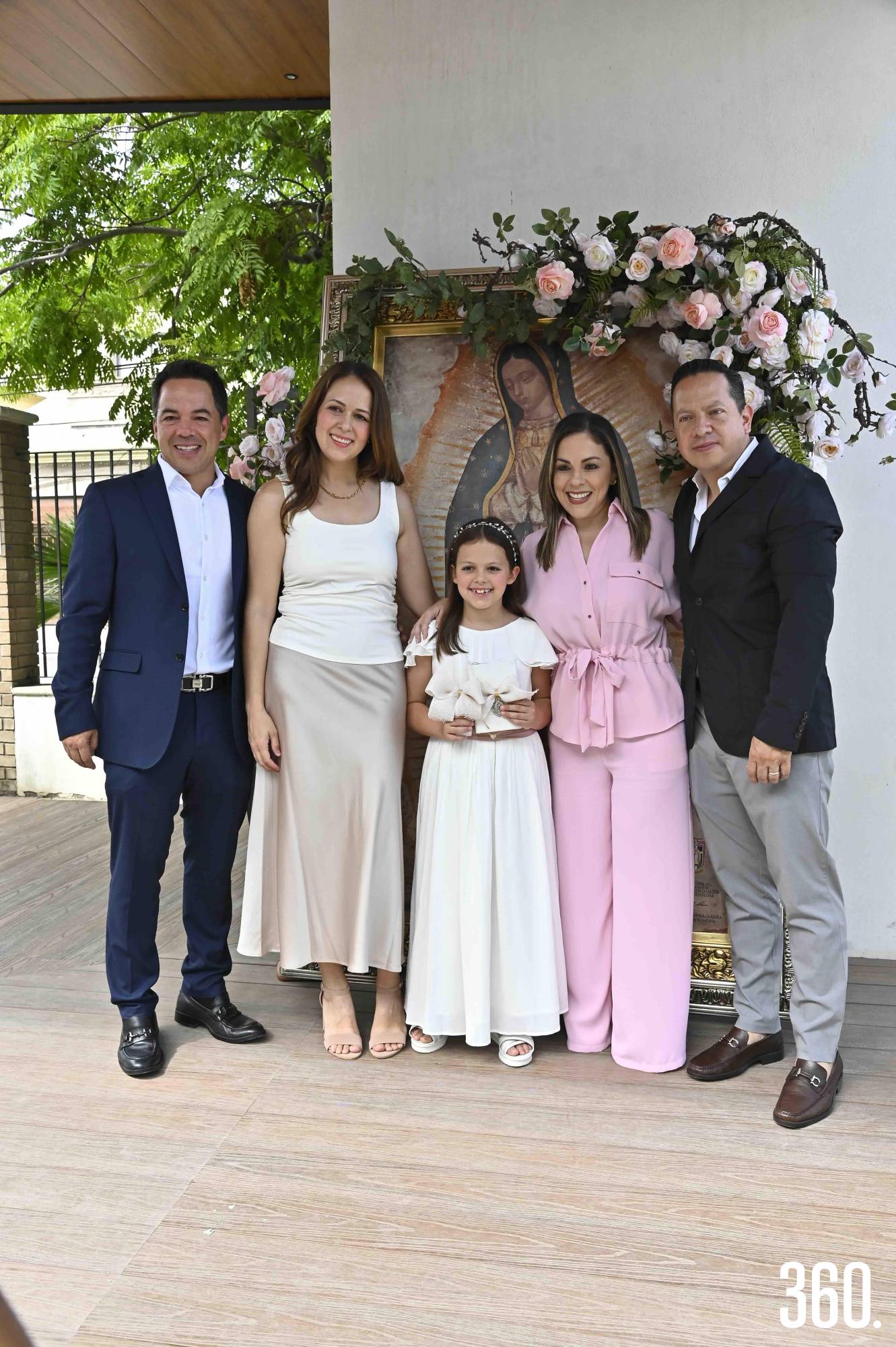 $!Amado Chapa, Elsa Ramos, Julia Chapa Ramos, Ana María Chapa y Jorge Alberto Rivera.
