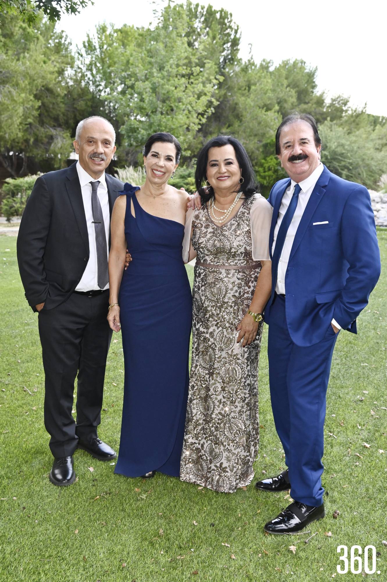 $!Héctor Cuéllar, Estela Ortiz, Norma Reyes de González y Abelardo González.