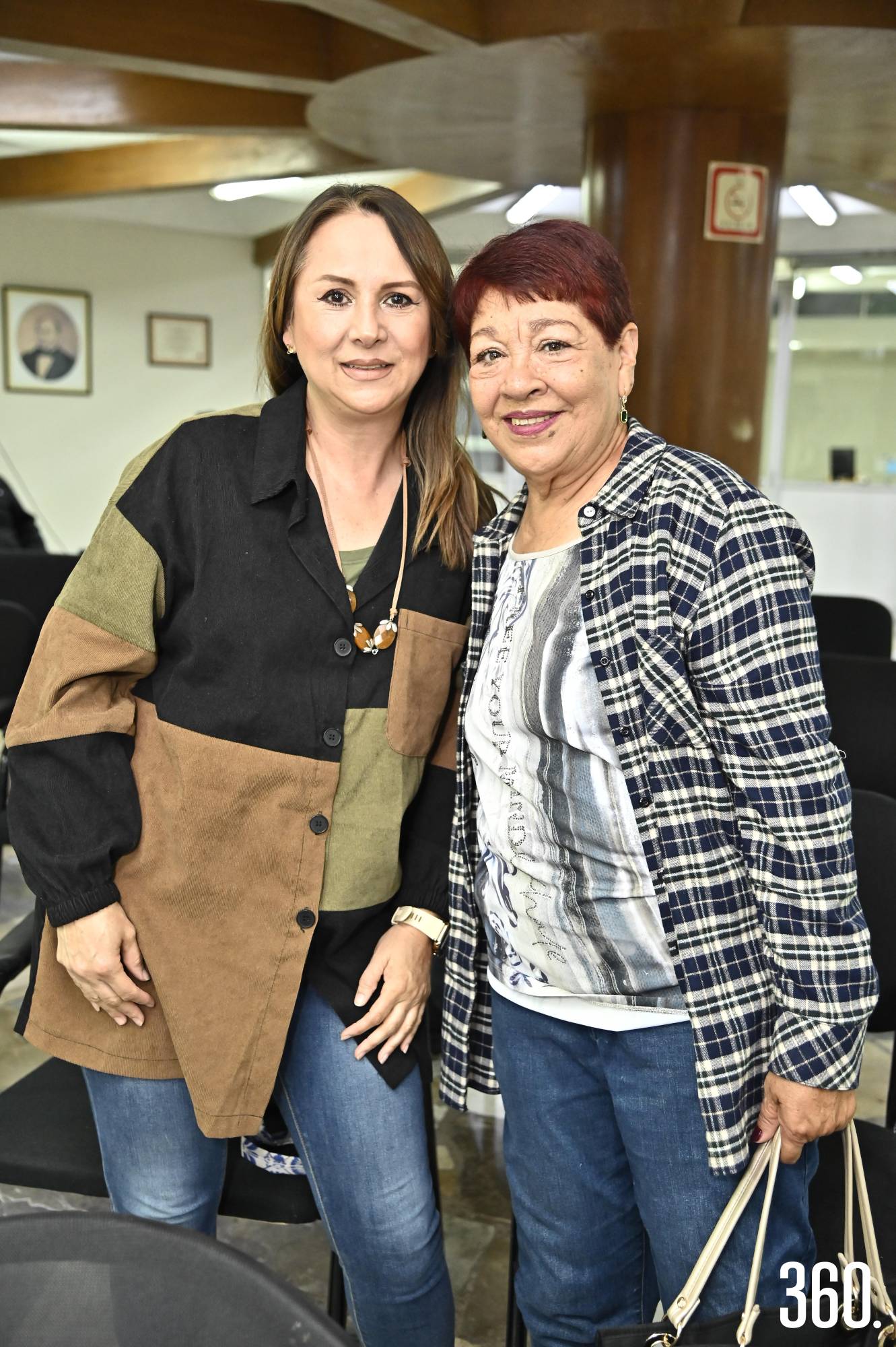 $!María Elena Saldaña y María Valdés.
