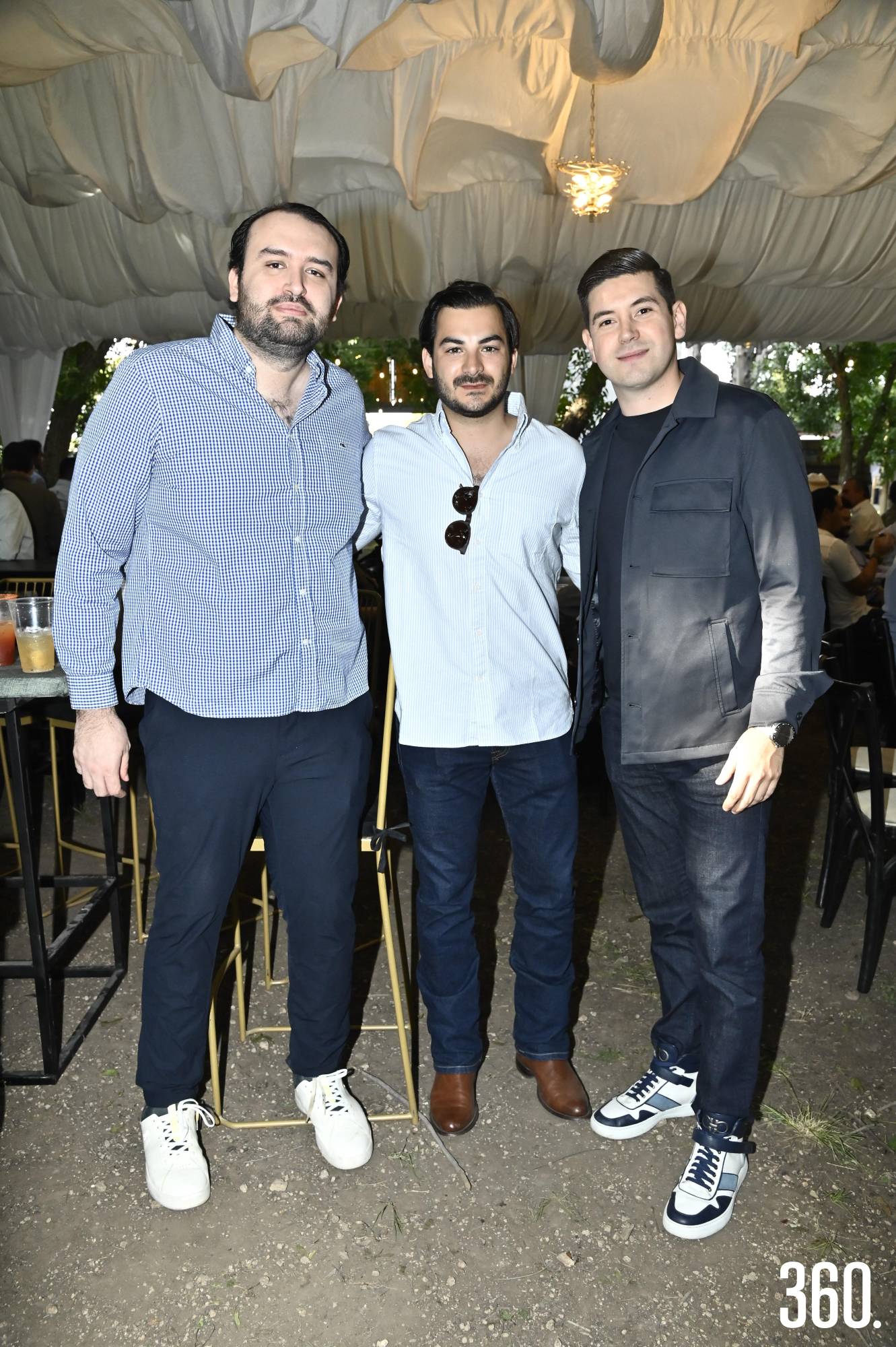 $!Luis Carlos Tapia, Raúl Salinas y Cristian Martínez.
