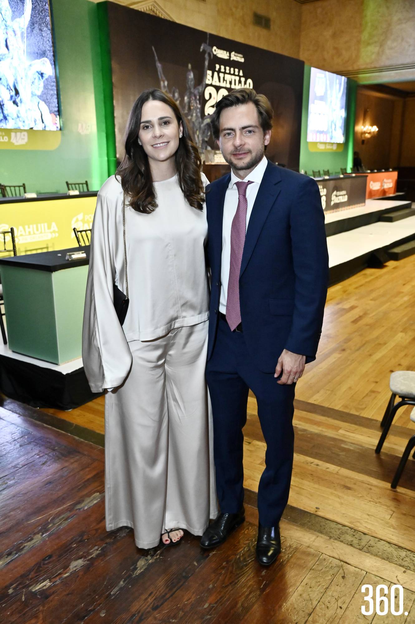 $!Ana María López y Gerardo Arizpe.