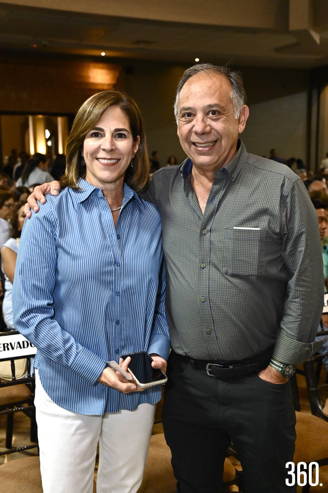 $!Leticia Ochoa y Jorge del Bosque.