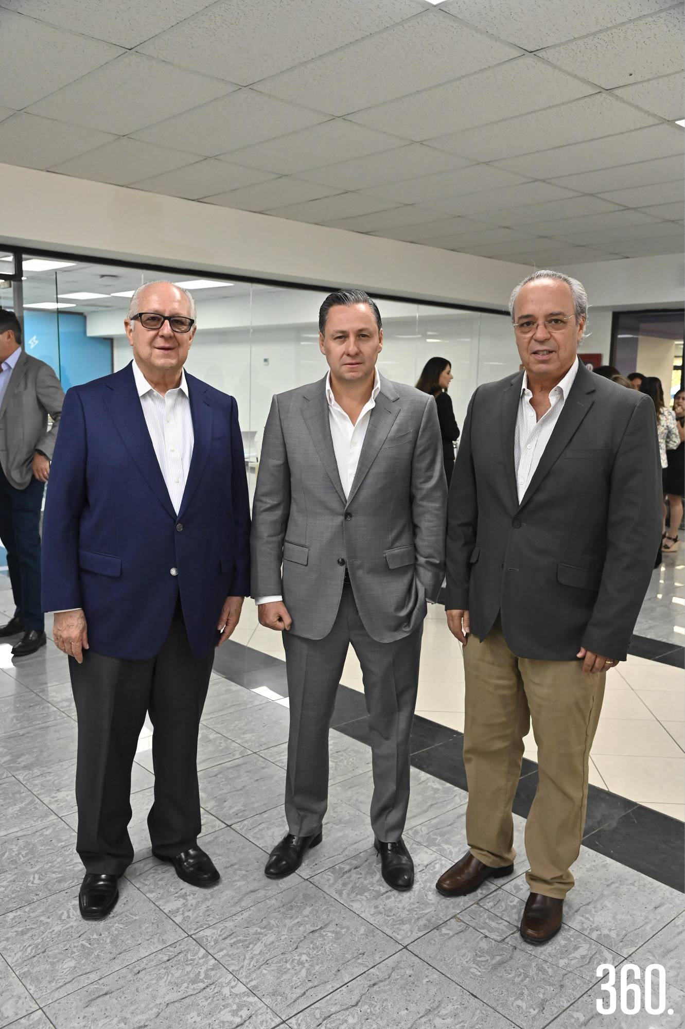 $!Jorge Alanís, José Luis Moreno y Fernando López.