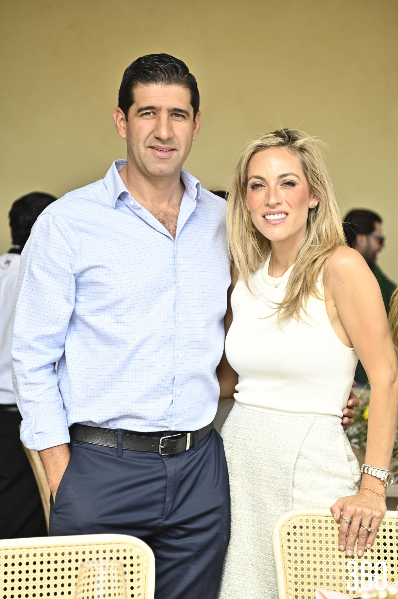 $!Alberto Espinosa y Marijose César.