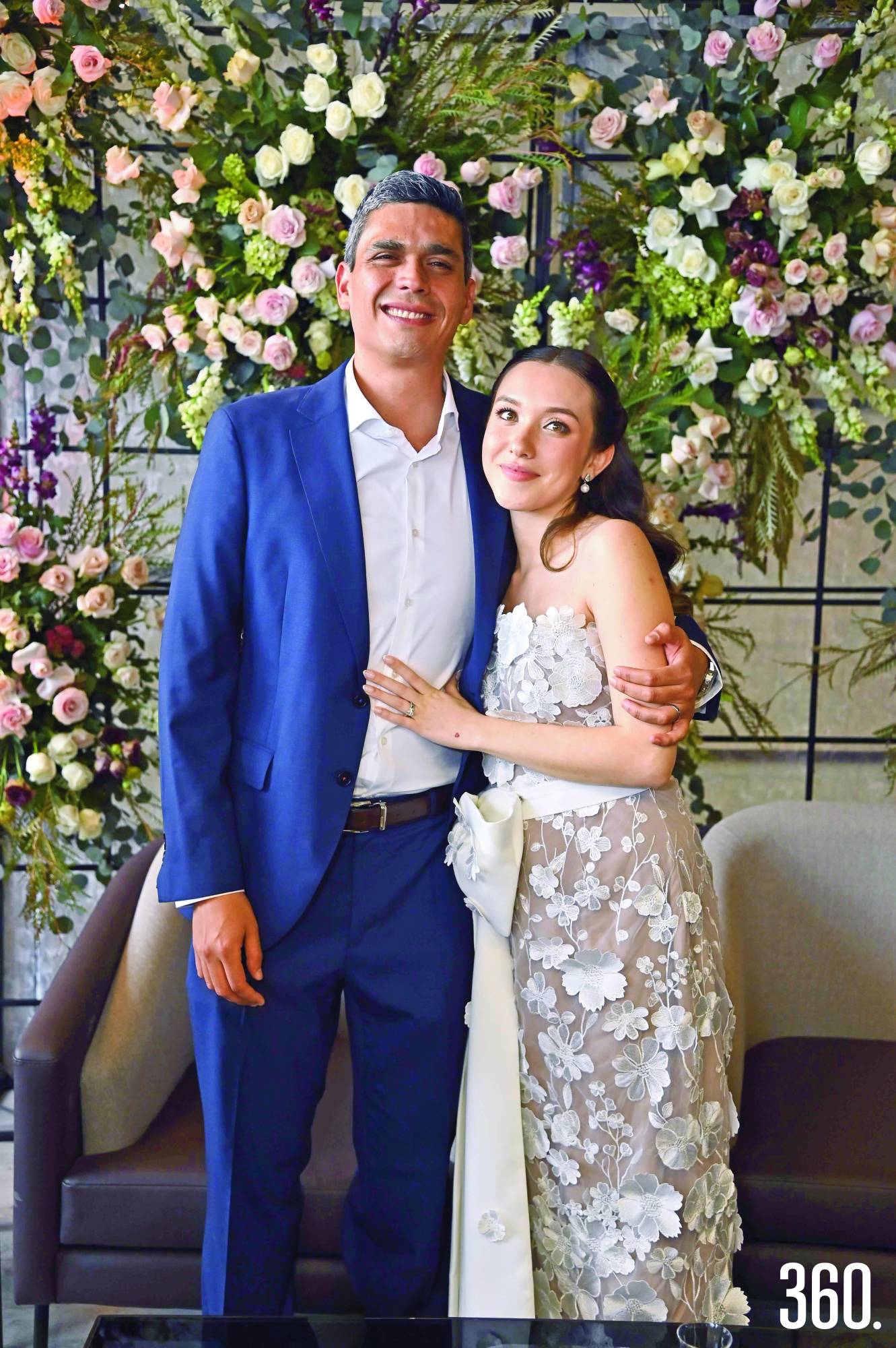 $!Los recién casados.
