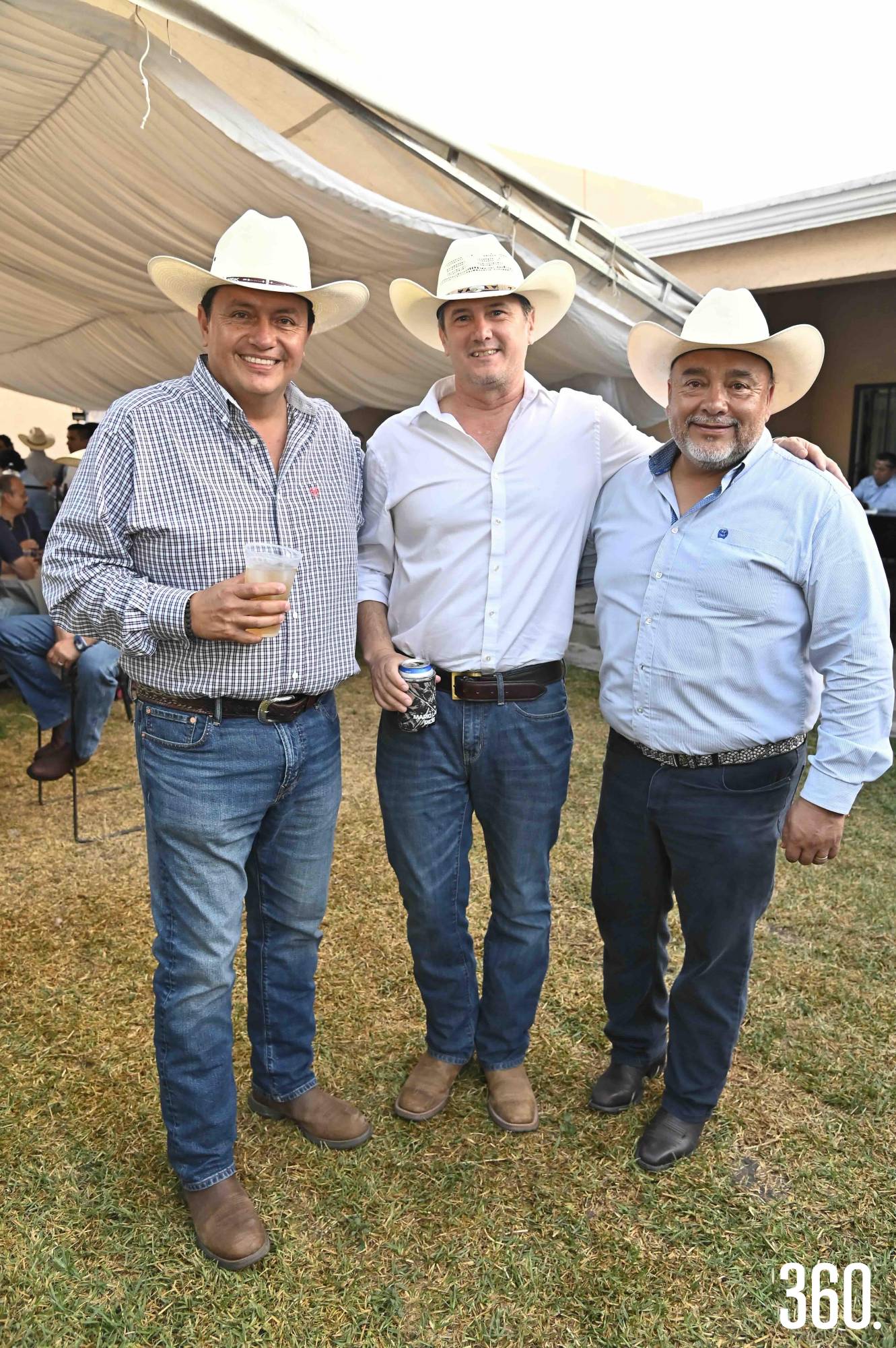 $!Felipe Padilla, Mateo Miller y Óscar Bustos.