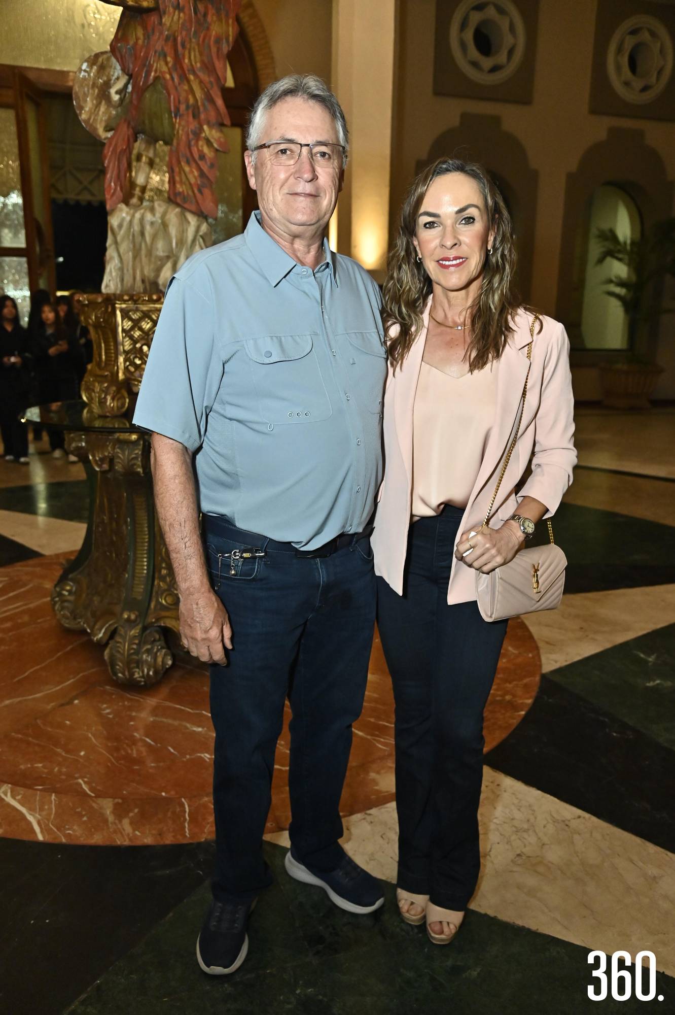 $!José Luis López y Melissa Moeller.