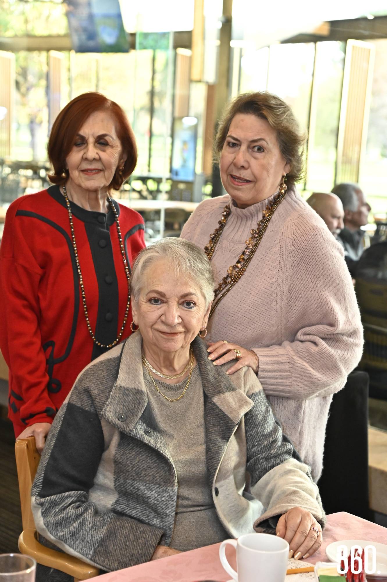 $!Lupita Saade, Conchita de Valle y María del Rosario Domínguez.