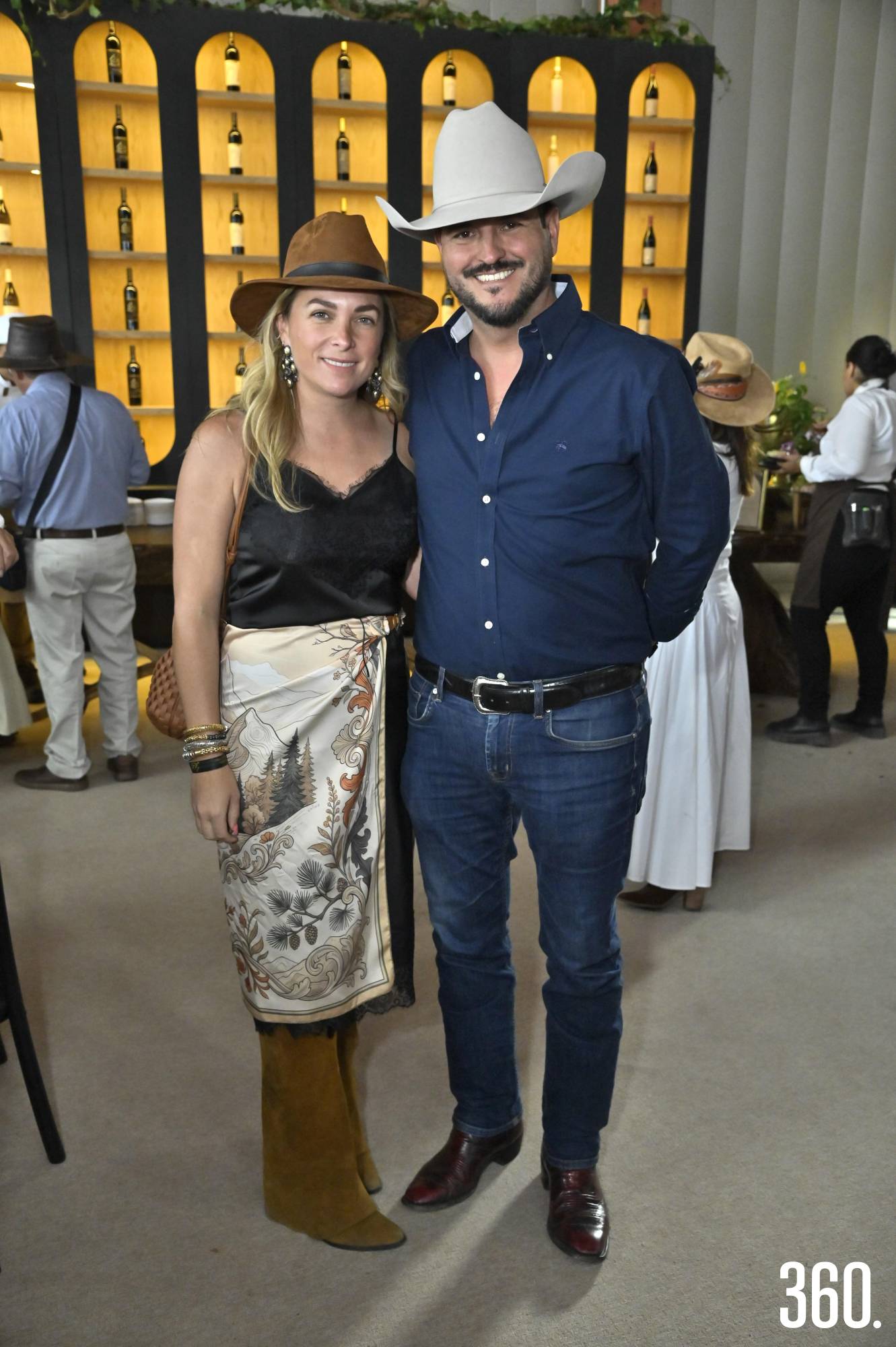 $!Mónica Carrillo y Choba Rodríguez.