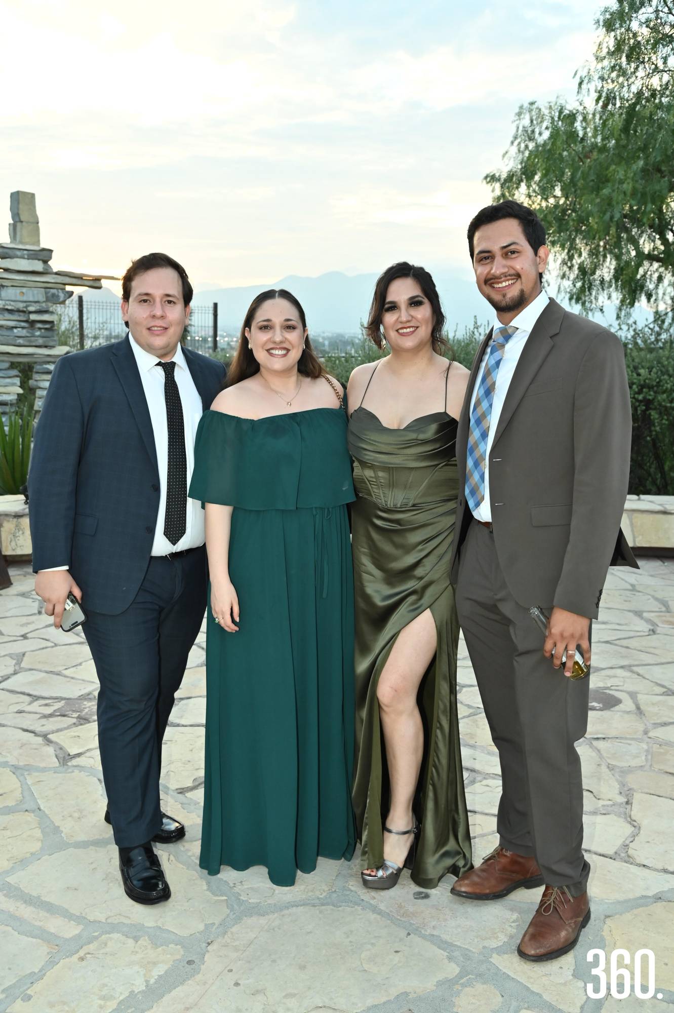 $!Felipe Cepeda, Jocelyn Mendoza, Tatiana Calderón y Rubén Rentería.