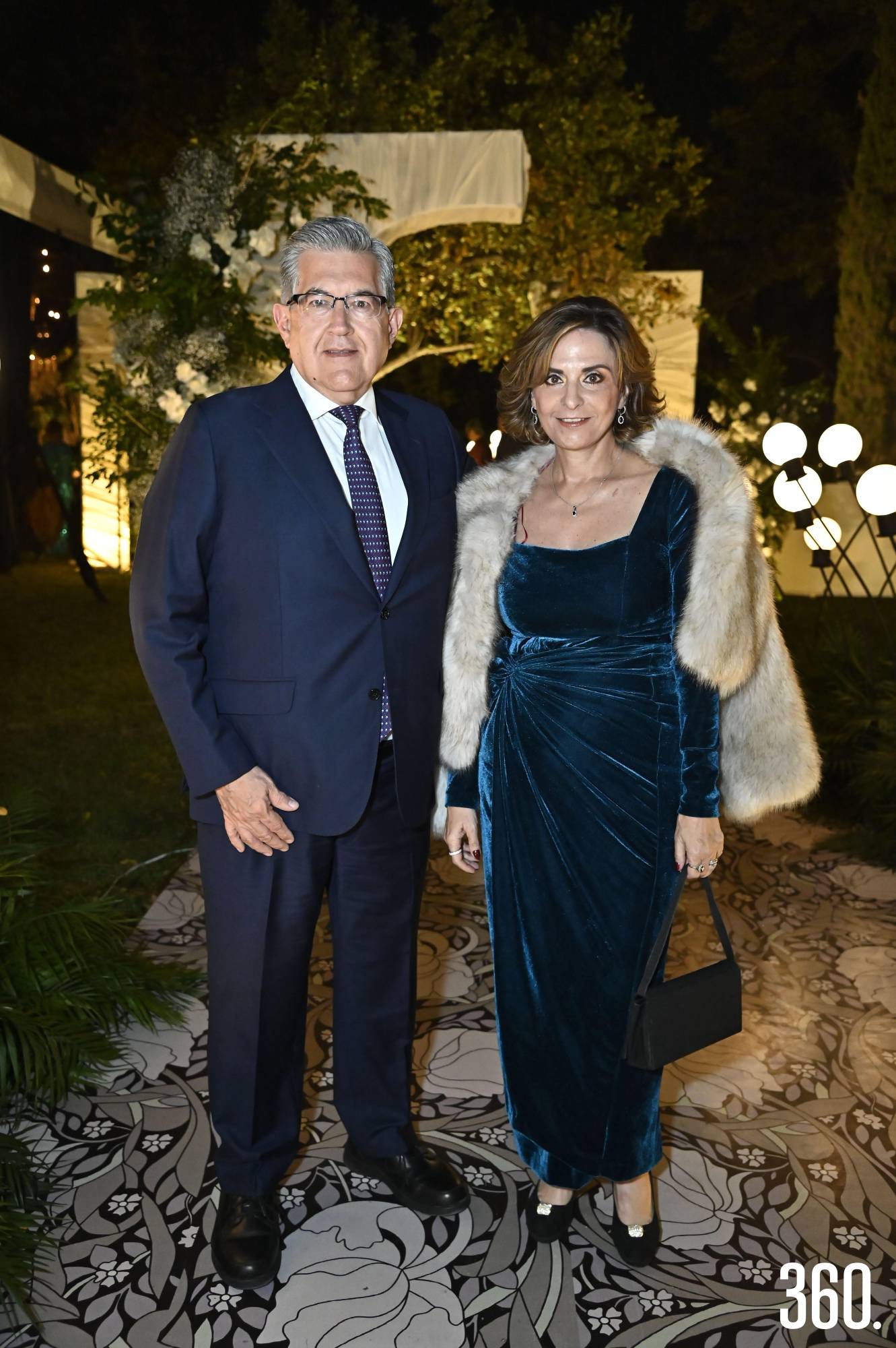 $!Blas Flores y Malena González.