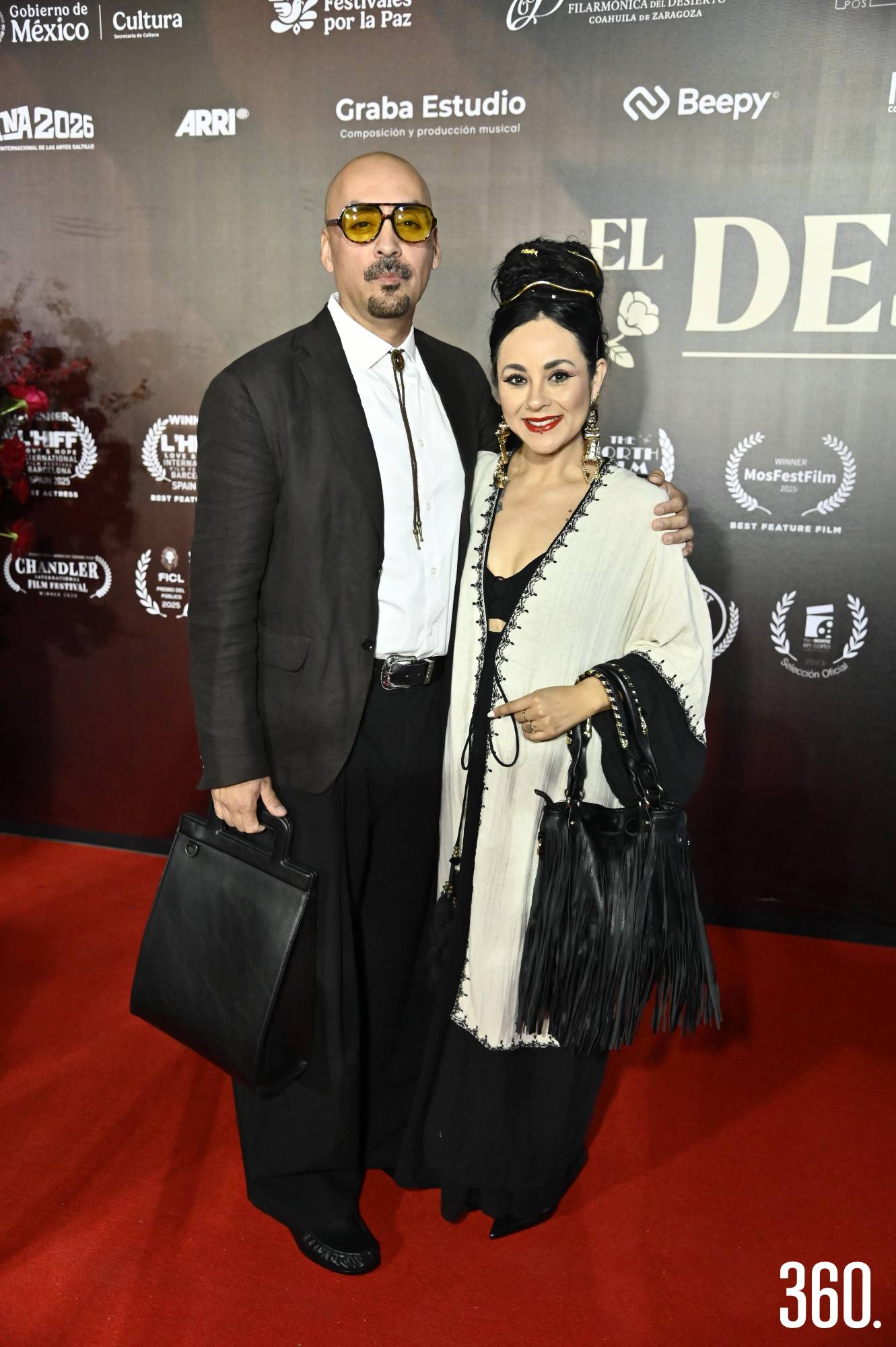 $!Jorge Sarmiento y Elena Barbosa.