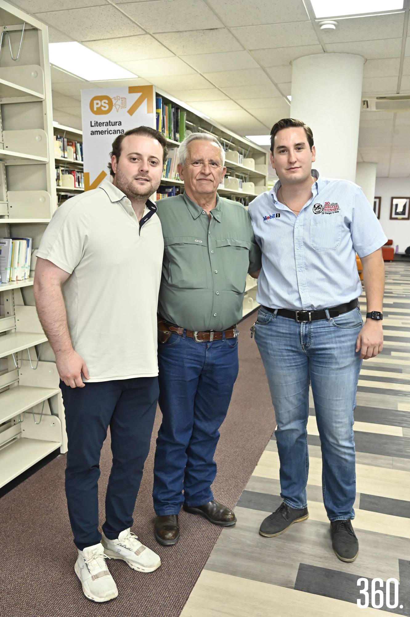 $!Eduardo de la Garza, Armando y José Luis Elizondo.