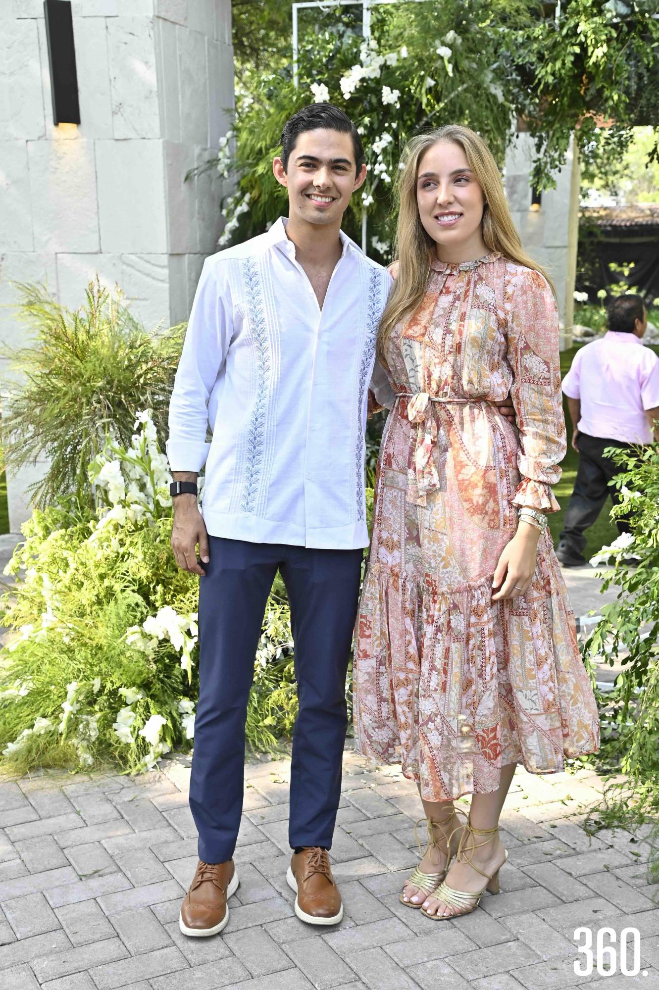 $!Jesús H. Garza y Andrea Mendel.