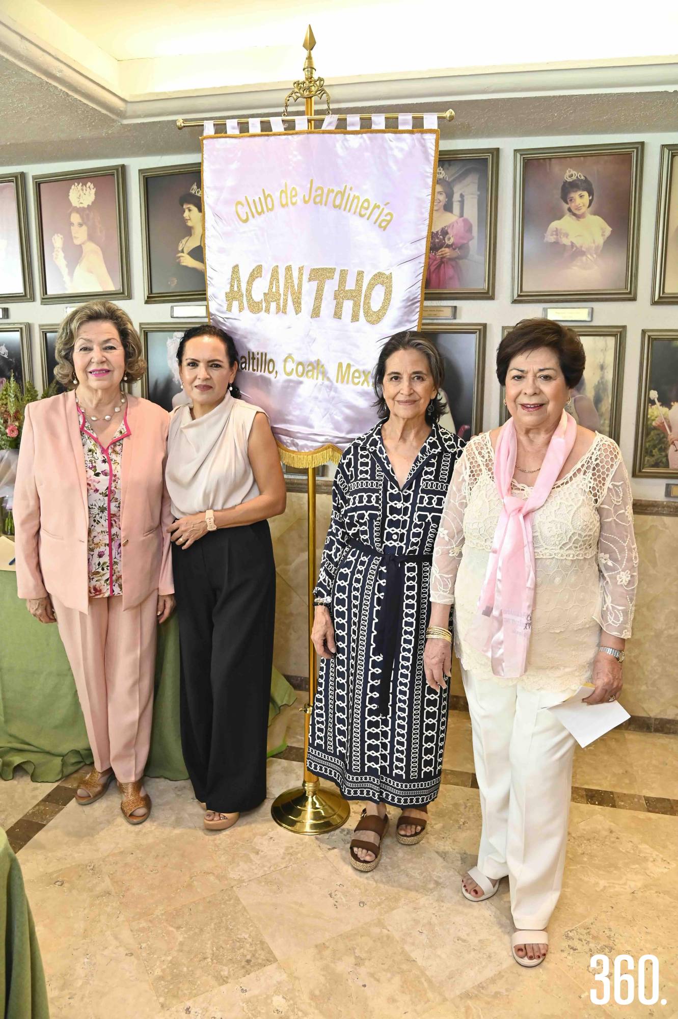 $!Mesa directiva saliente: Norma Pedroza, Martha Santoscoy, Josefina Rodriguez y Amalia Rodríguez.