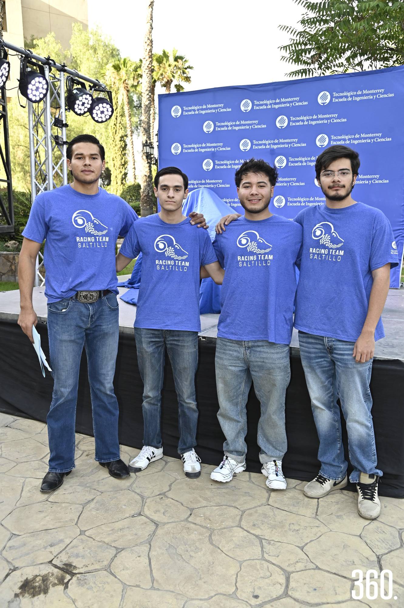 $!Equipo varonil José Ángel Reyna, Carlos Somera, Daniel Treviño y Felipe Morales.