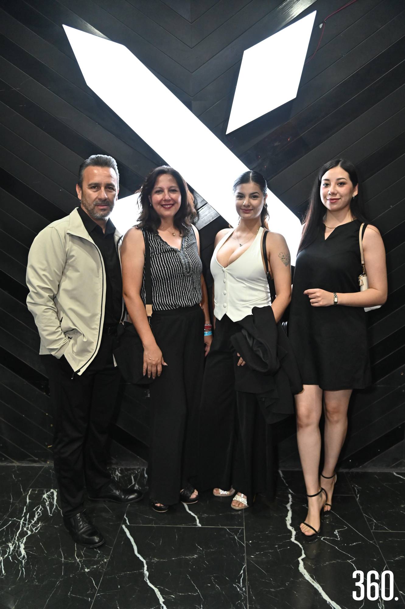 $!Rodrigo Ogando, Guillermina Contreras, Marijose Villegas y Luz Yáñez.