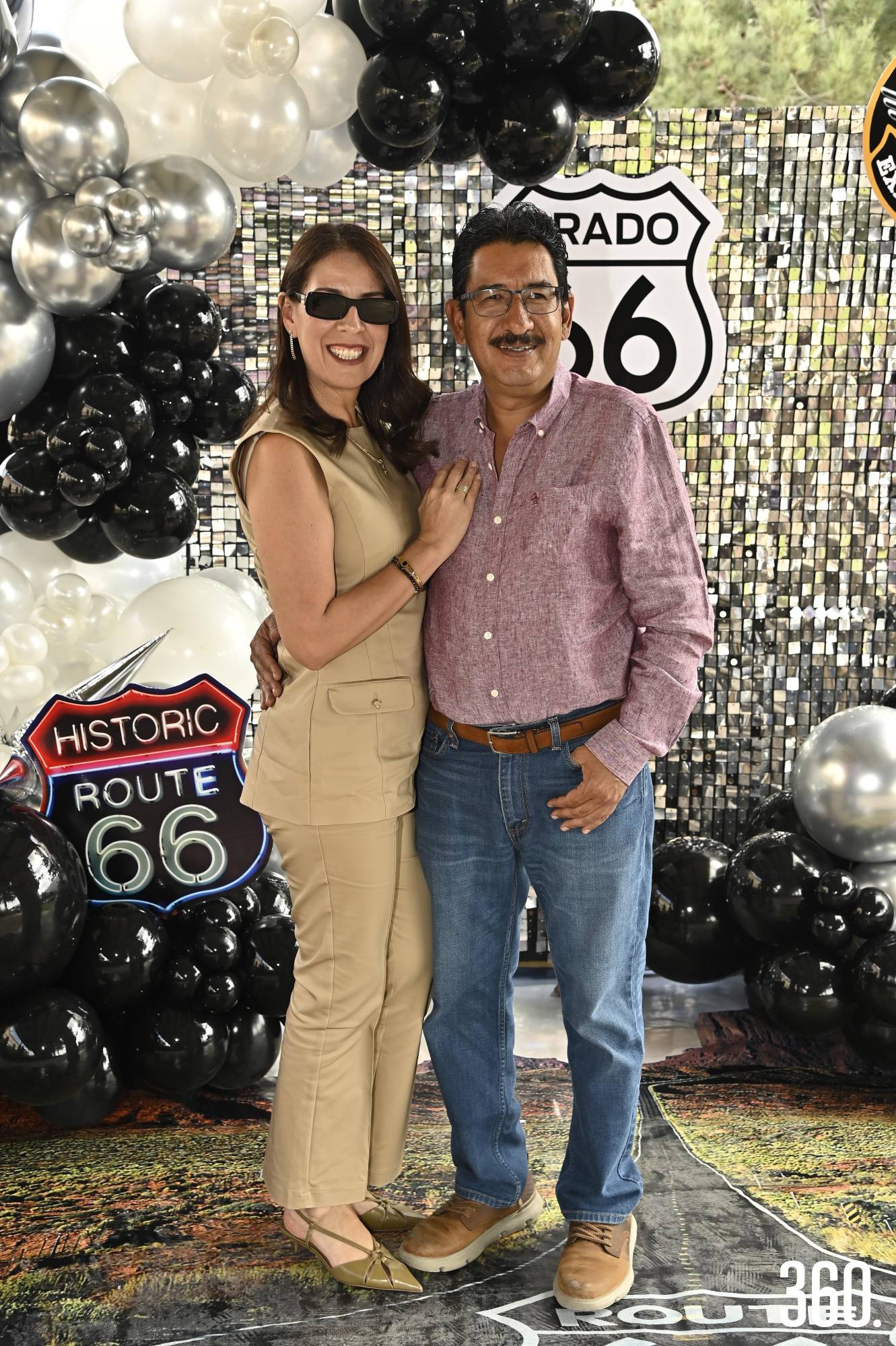 $!Emma Salazar y Manuel Dinitín.