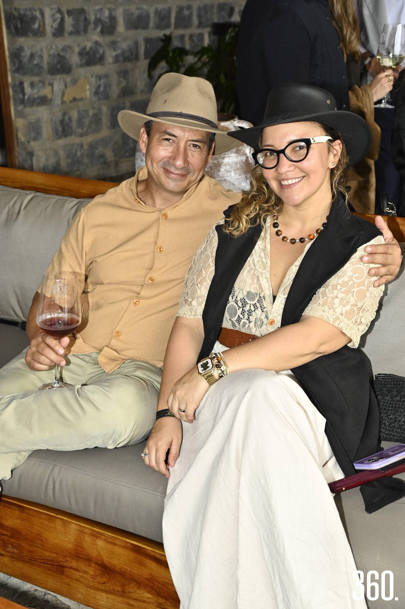 $!Eduardo Aguilera y Carolina García.