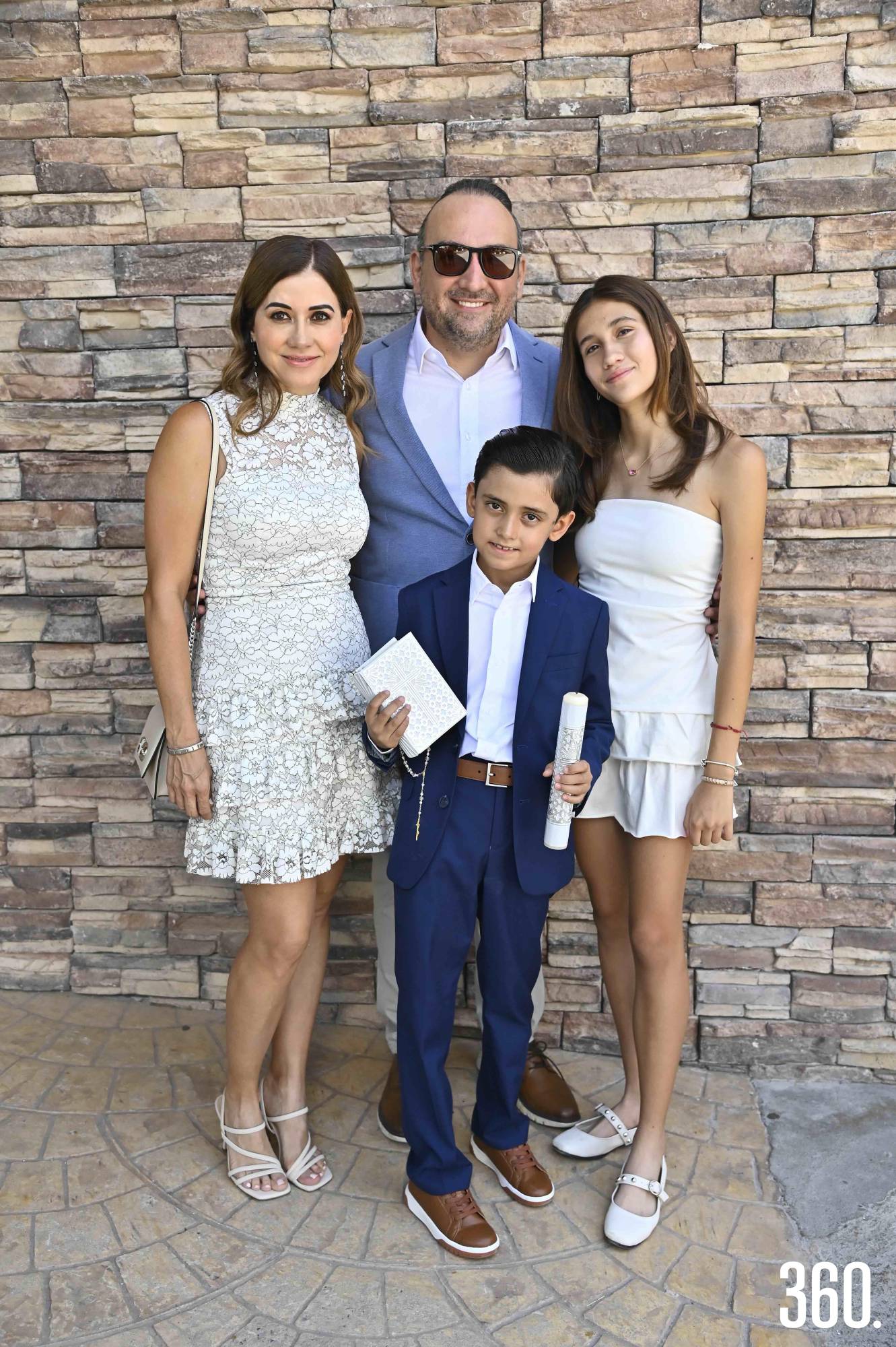 $!Mayra Álvarez, Sergio Ramírez, Frida Ramírez y Sergio Emilio Ramírez.