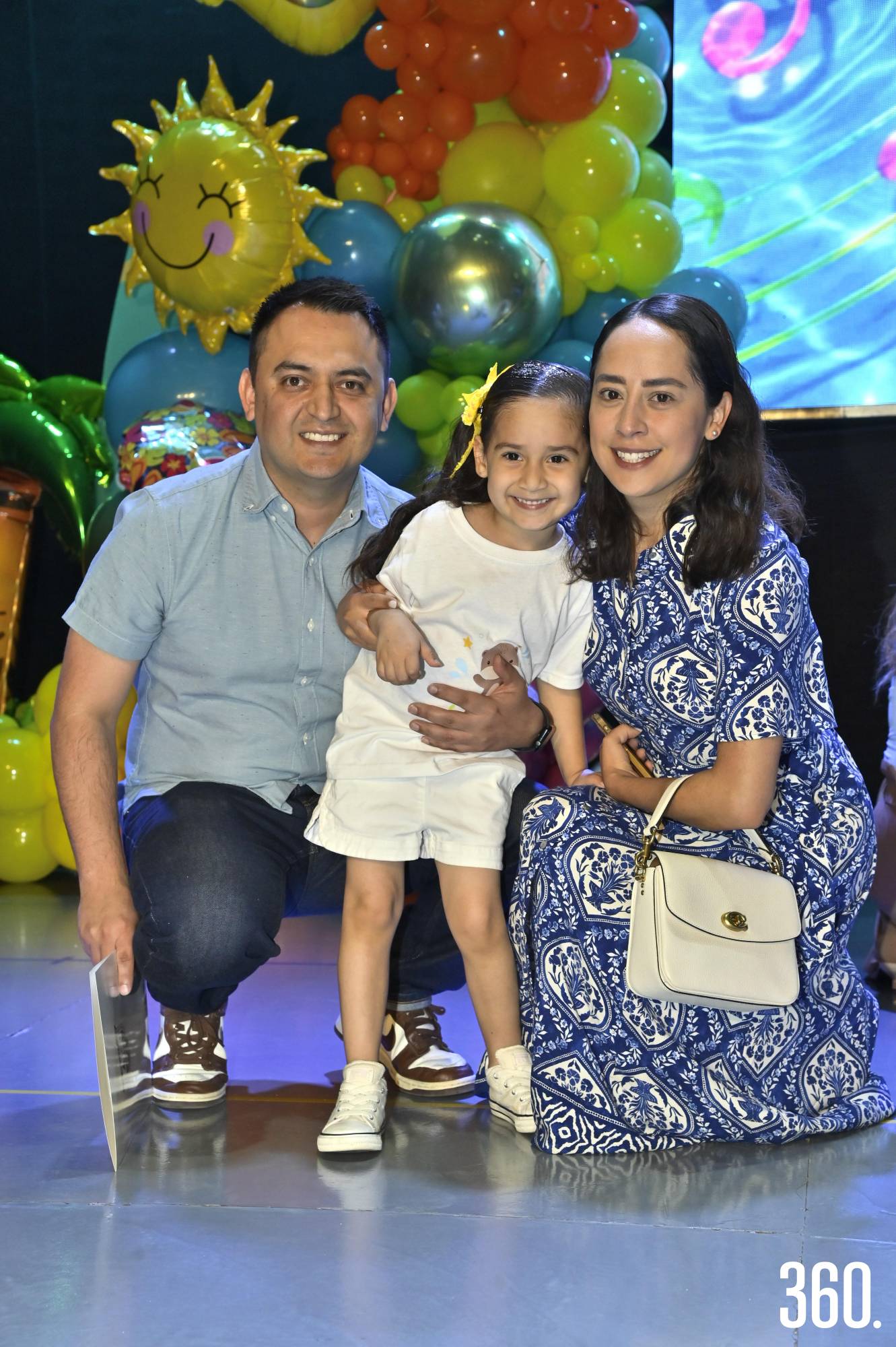$!Erick y Olivia Zamora y Carolina Ramírez.